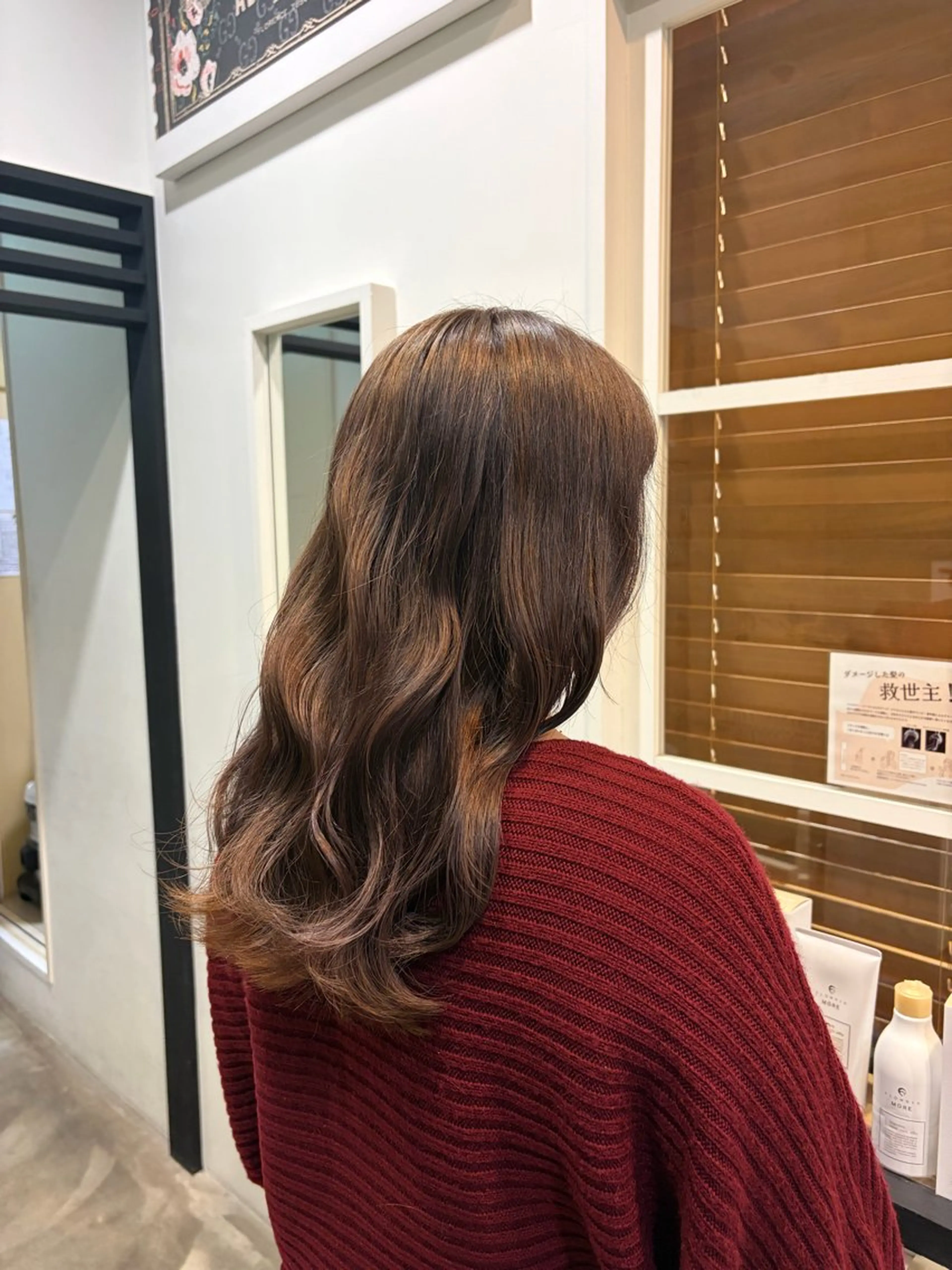 ロング カット ヘアカラー HONOKA /ボブ/縮毛矯正のヘアスタイル