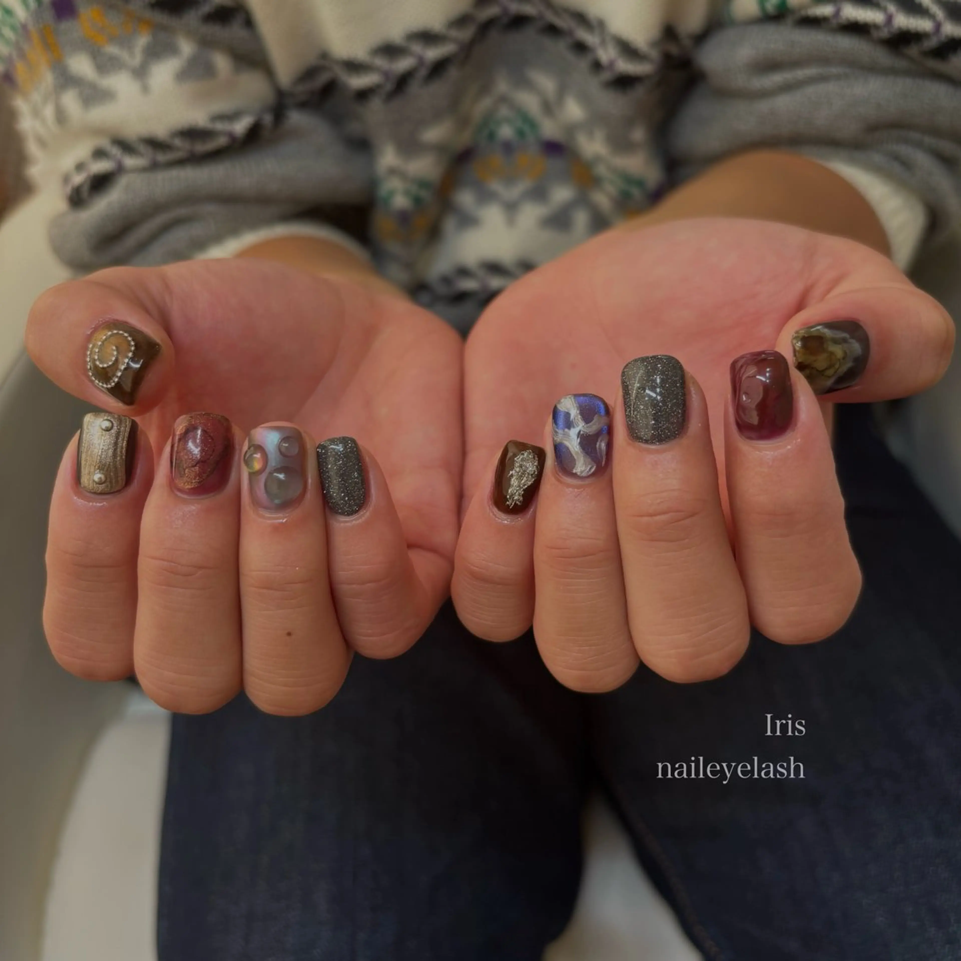 ネイル Iris yui.のネイルデザイン