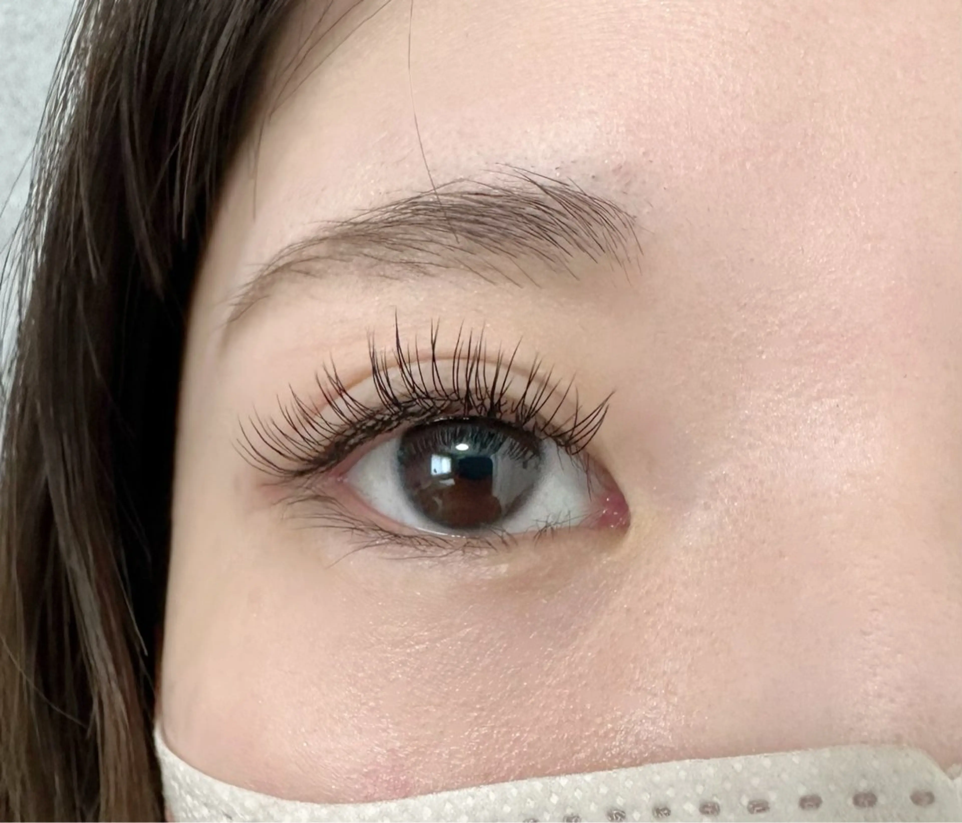 マツエク・マツパ フラットラッシュ SAYAKA 🫧のマツエク・マツパデザイン