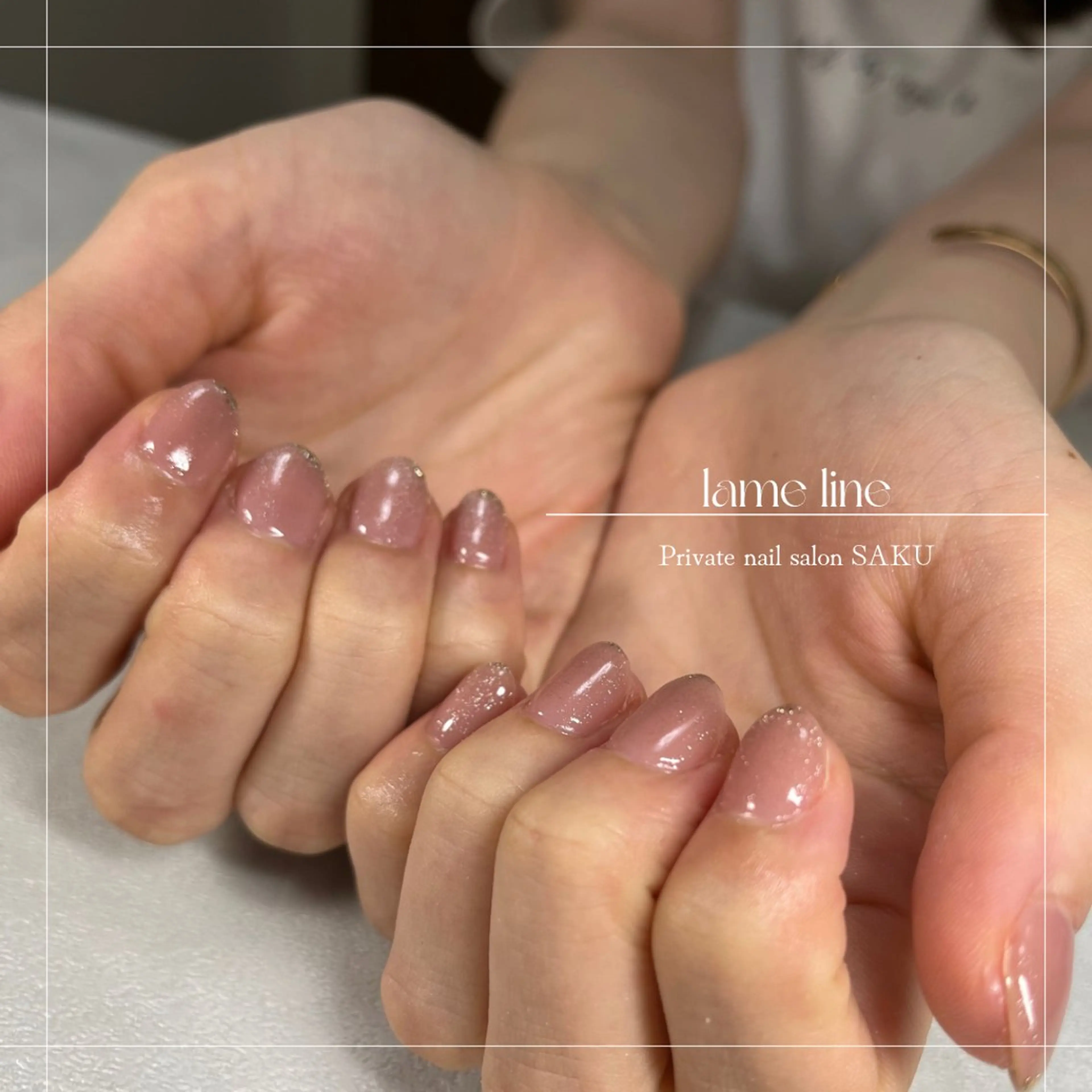 ネイル シンプルネイル ハンドネイル SAKU  nail[サクネイル]所属・SAKU nail 作島茜のネイルデザイン