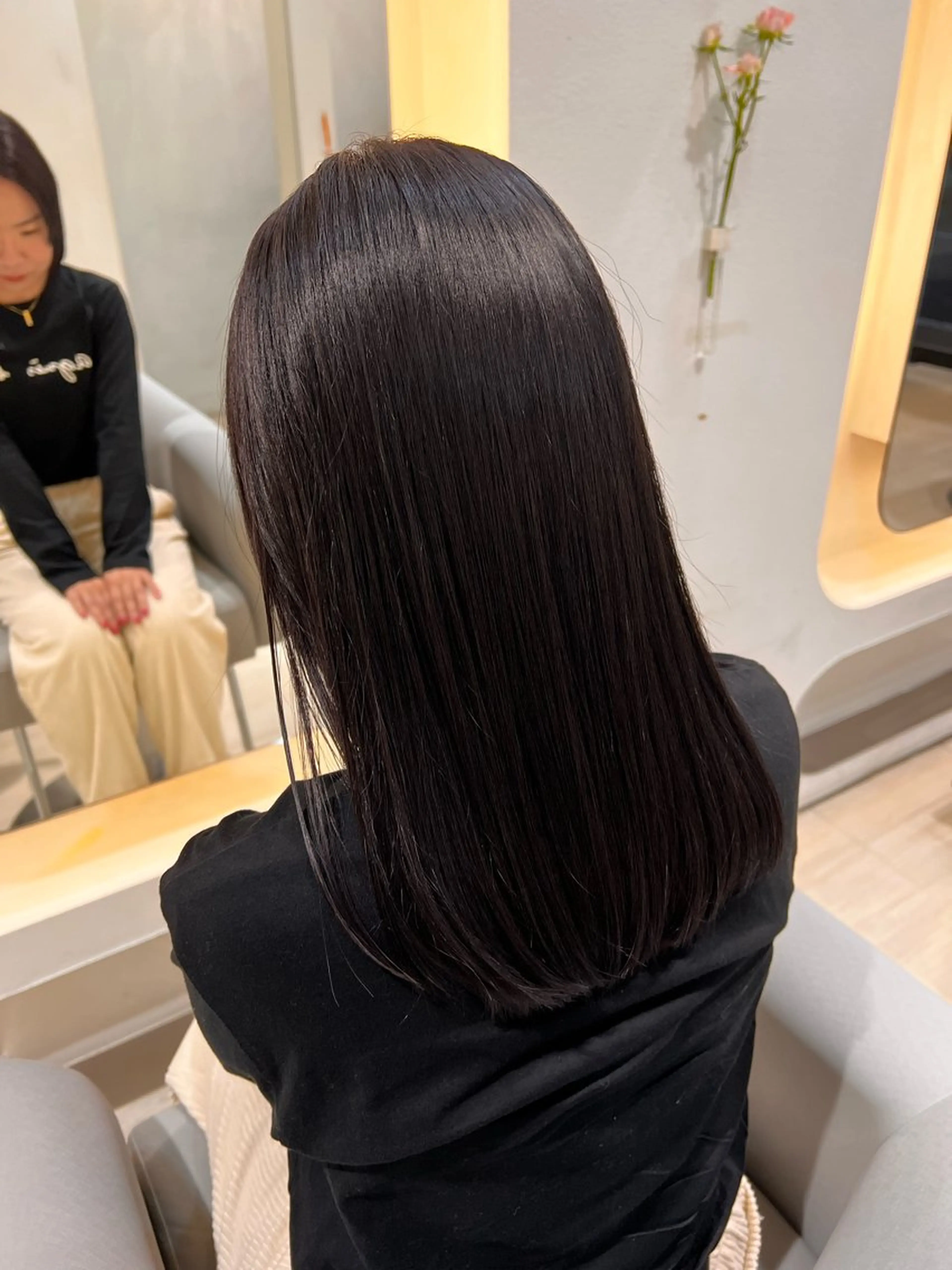 ミディアム カラー パーマ ヘアアレンジ メンズ ヘアカラー 堀井 凌平のヘアスタイル