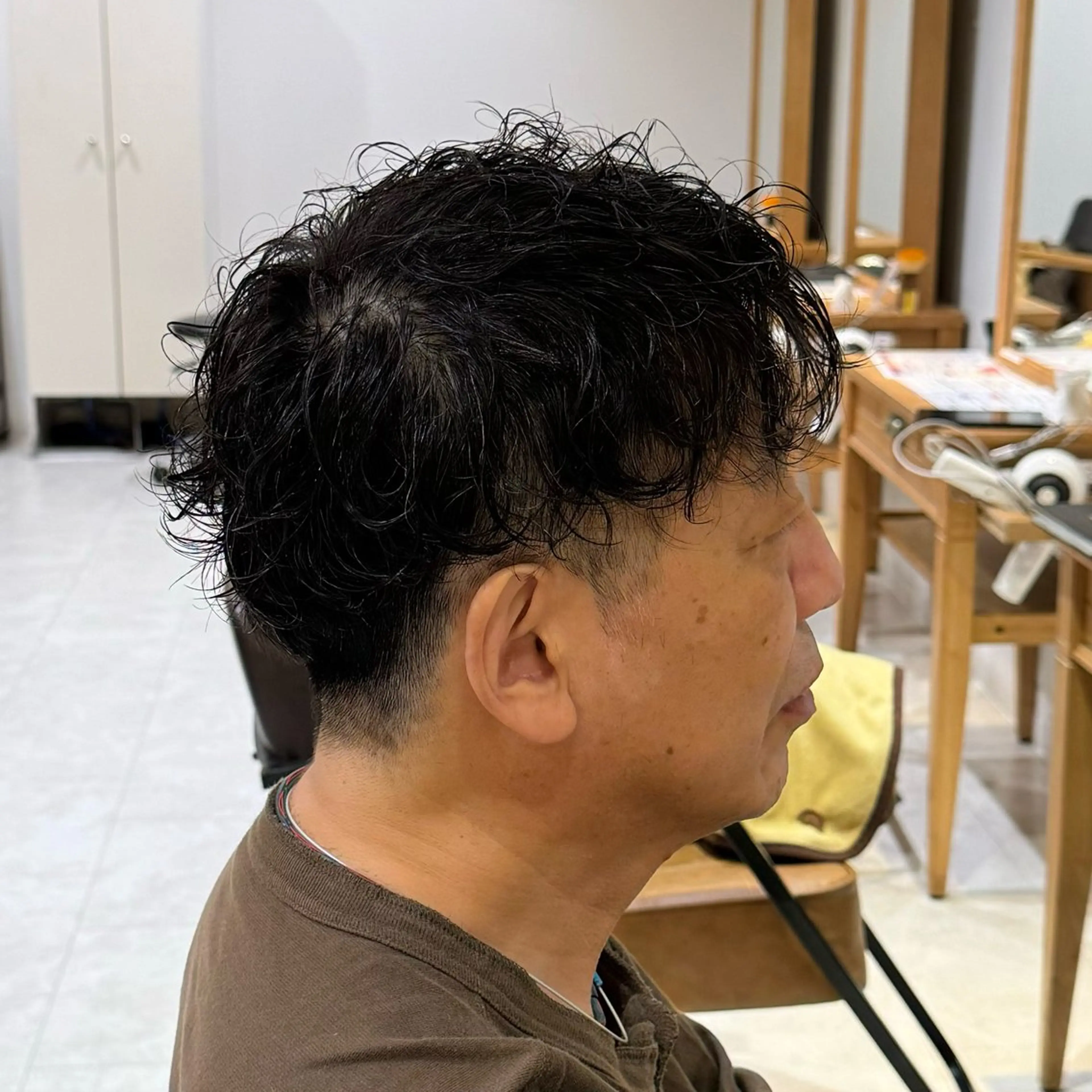 パーマ メンズ 西本 望美のマツエク・マツパデザイン