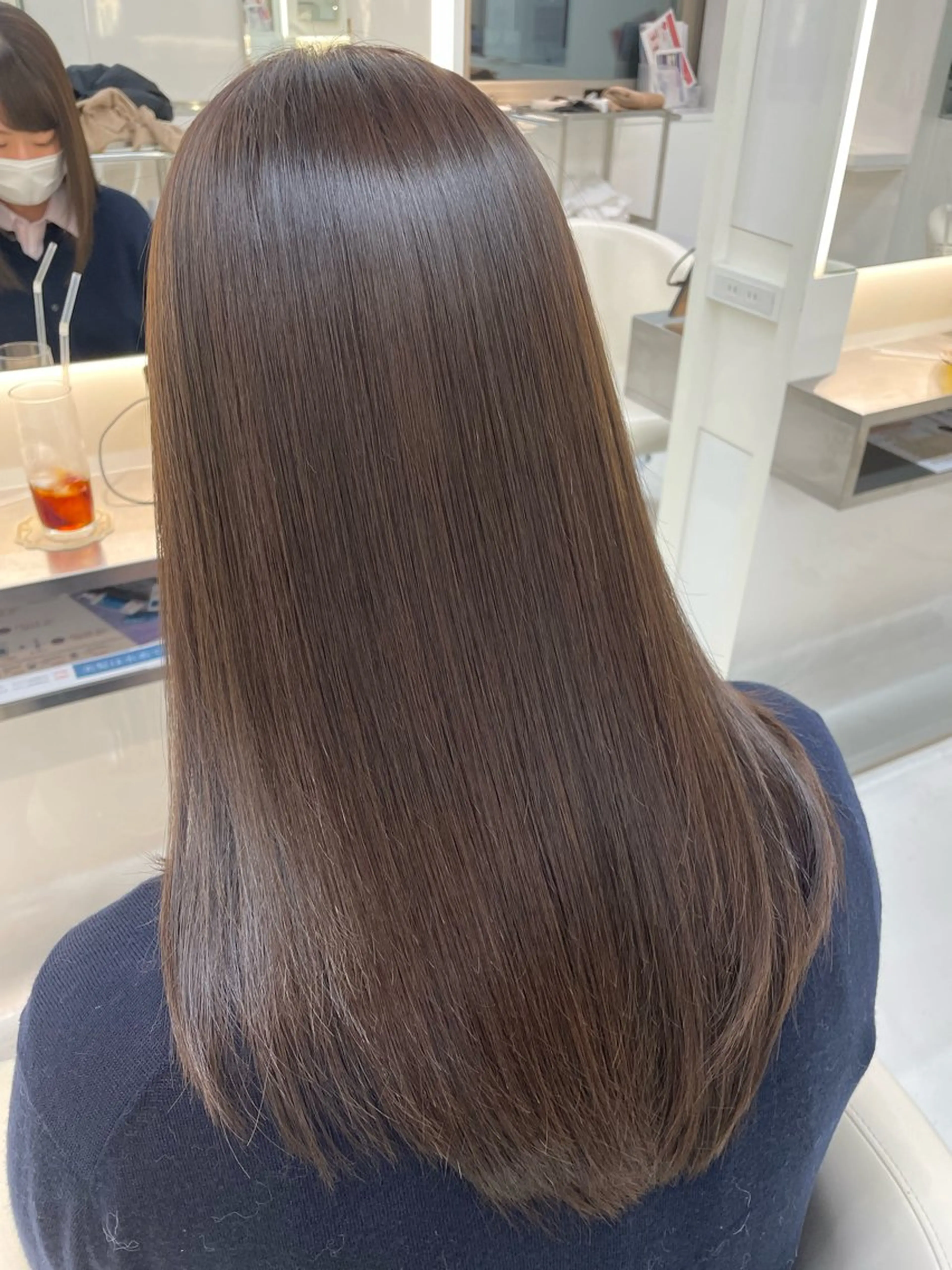 ロング 縮毛矯正 💈髪質改善メニュー 佐藤 萌💈のヘアスタイル