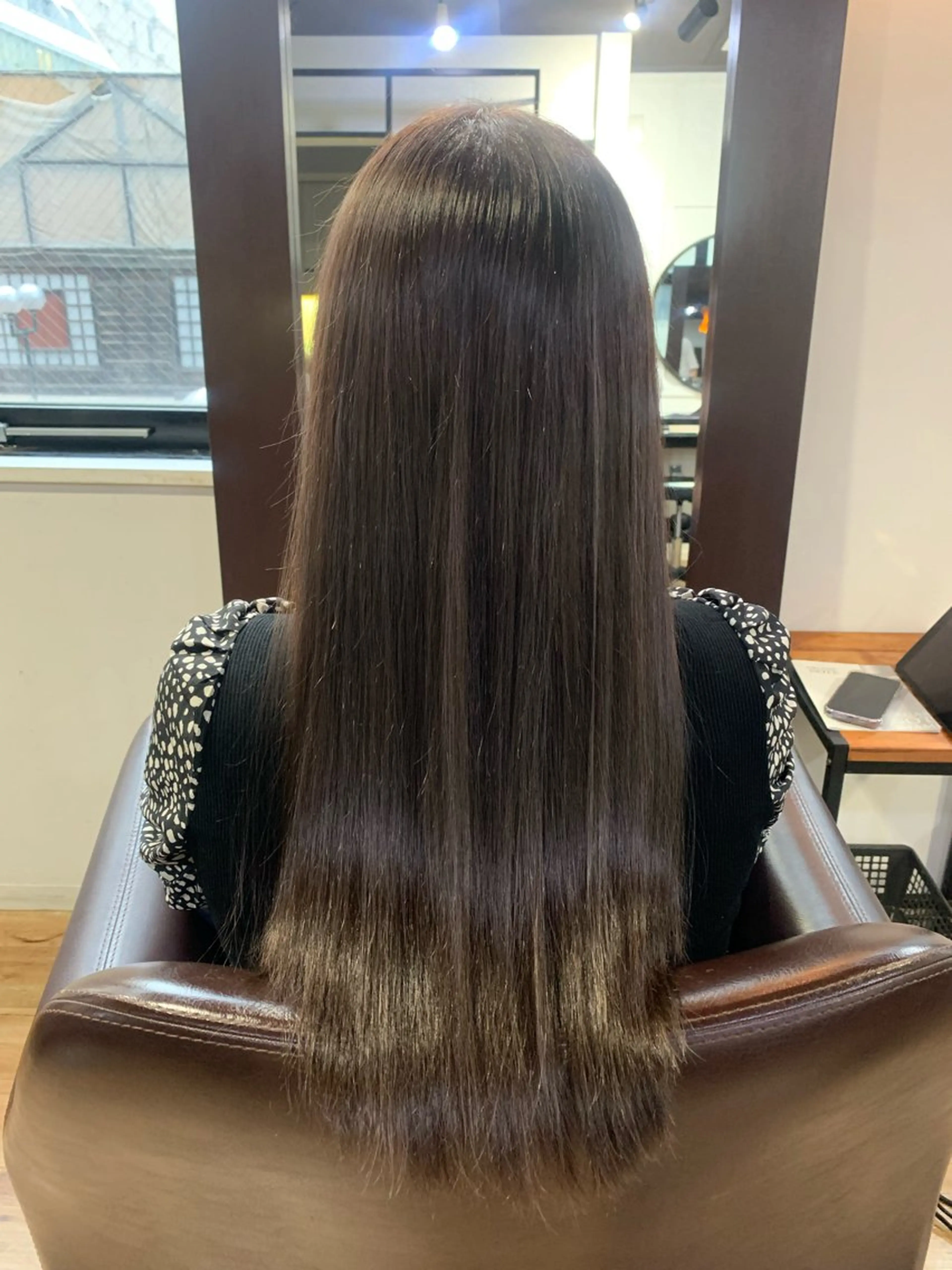 セミロング カラー カット ヘアカラー トリートメント ハイライト✨髪質改善 TAKAさんです😊のヘアスタイル