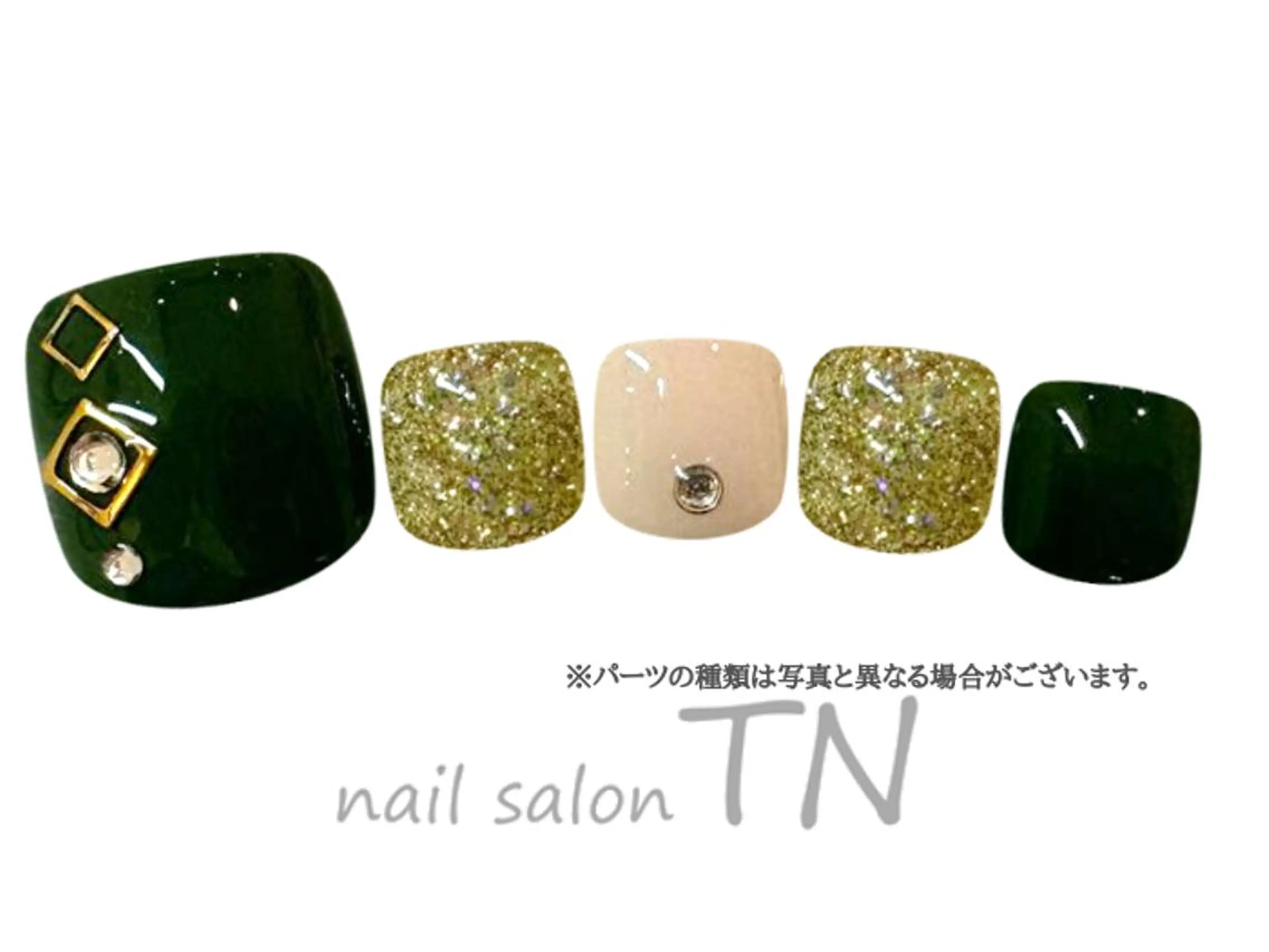 ネイル フットネイル 矢川 まどかのネイルデザイン