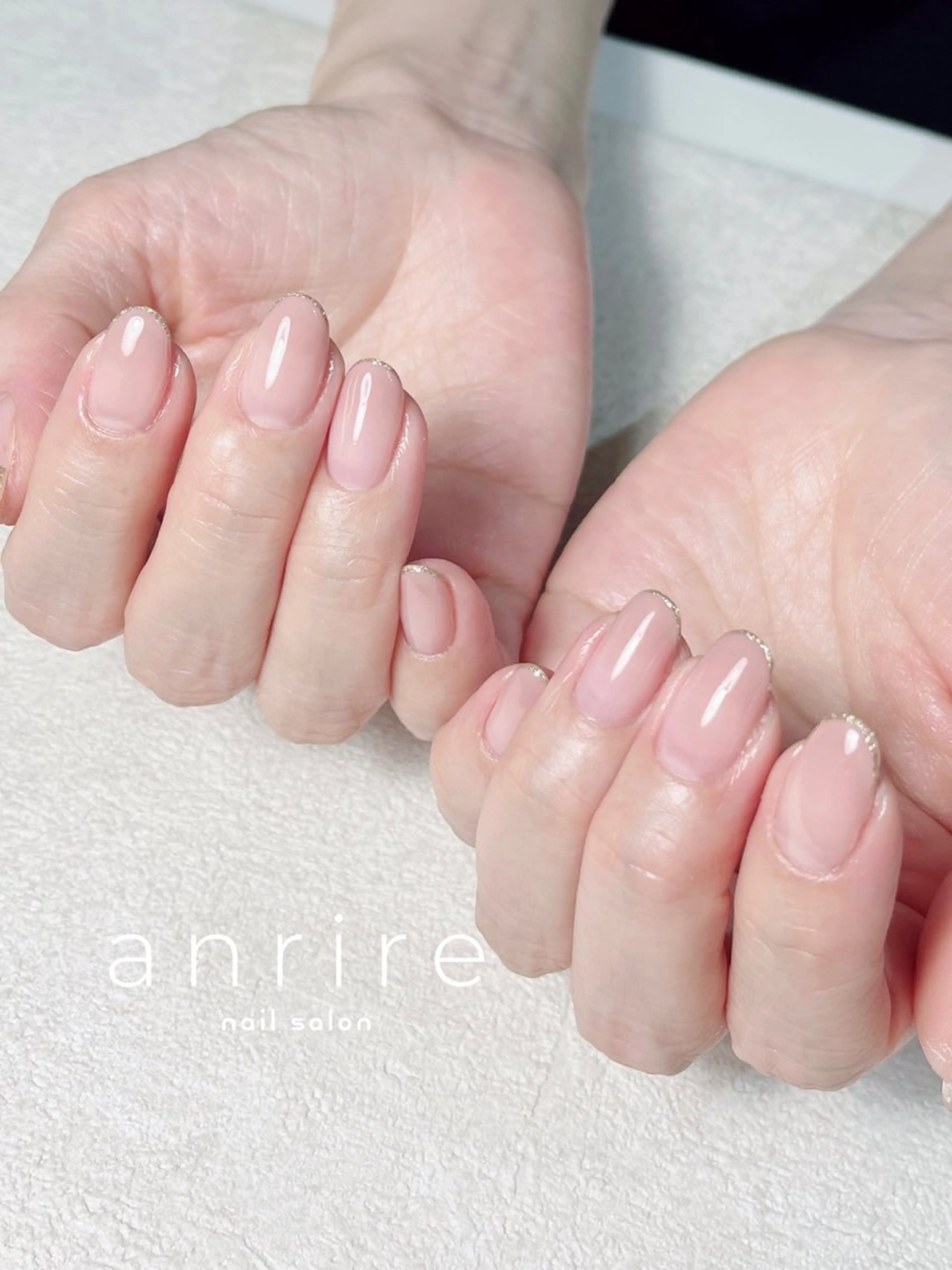 ネイル ジェルネイル グラデーション ラメ(グリッター) オフィスネイル パラジェル ハンドネイル nail salon anrire〜アンリール〜所属・nailsalon anrireのネイルデザイン