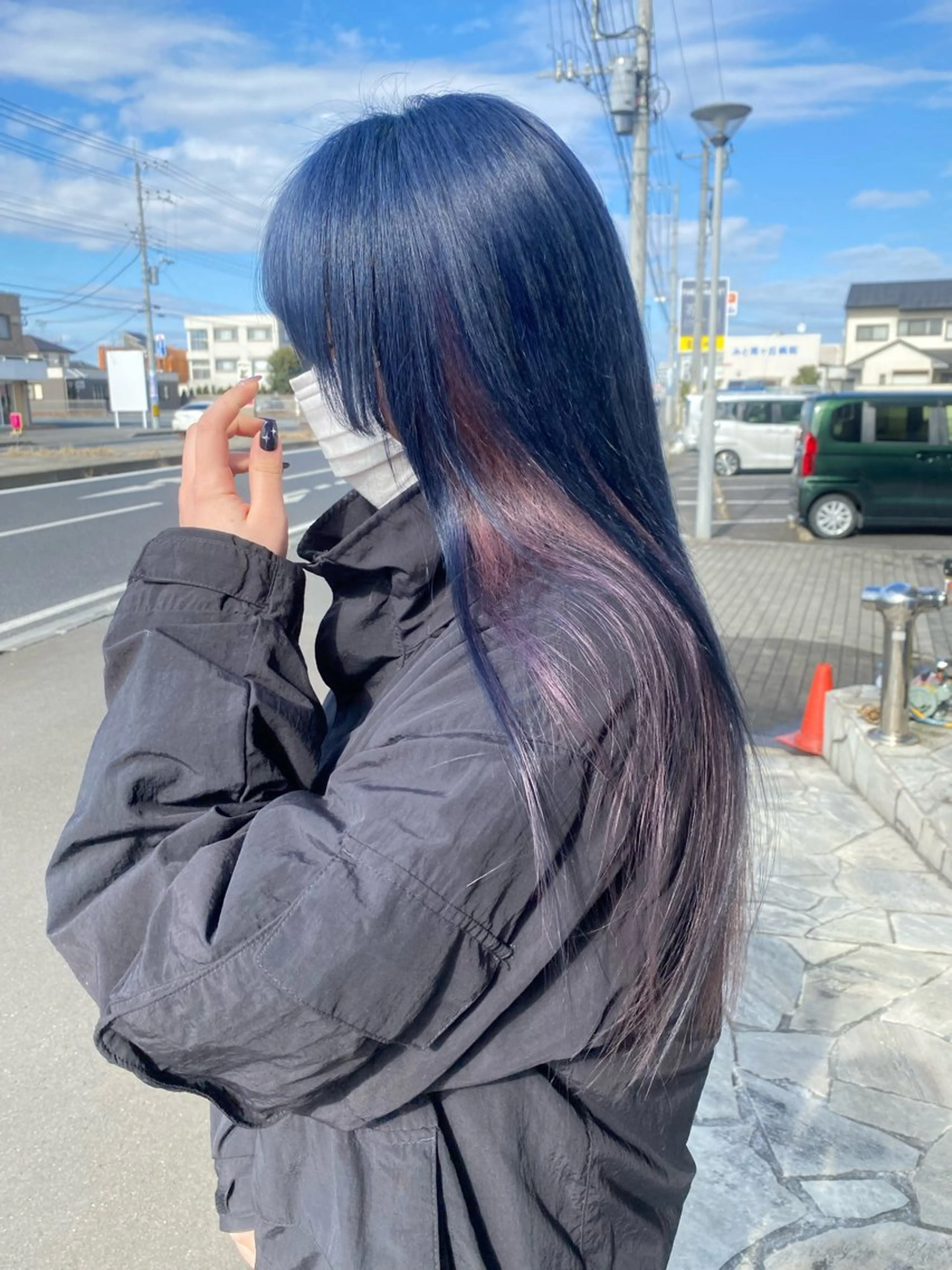 ロング ヘアカラー 韓国ヘア特化 💟 ララア 💟のヘアスタイル