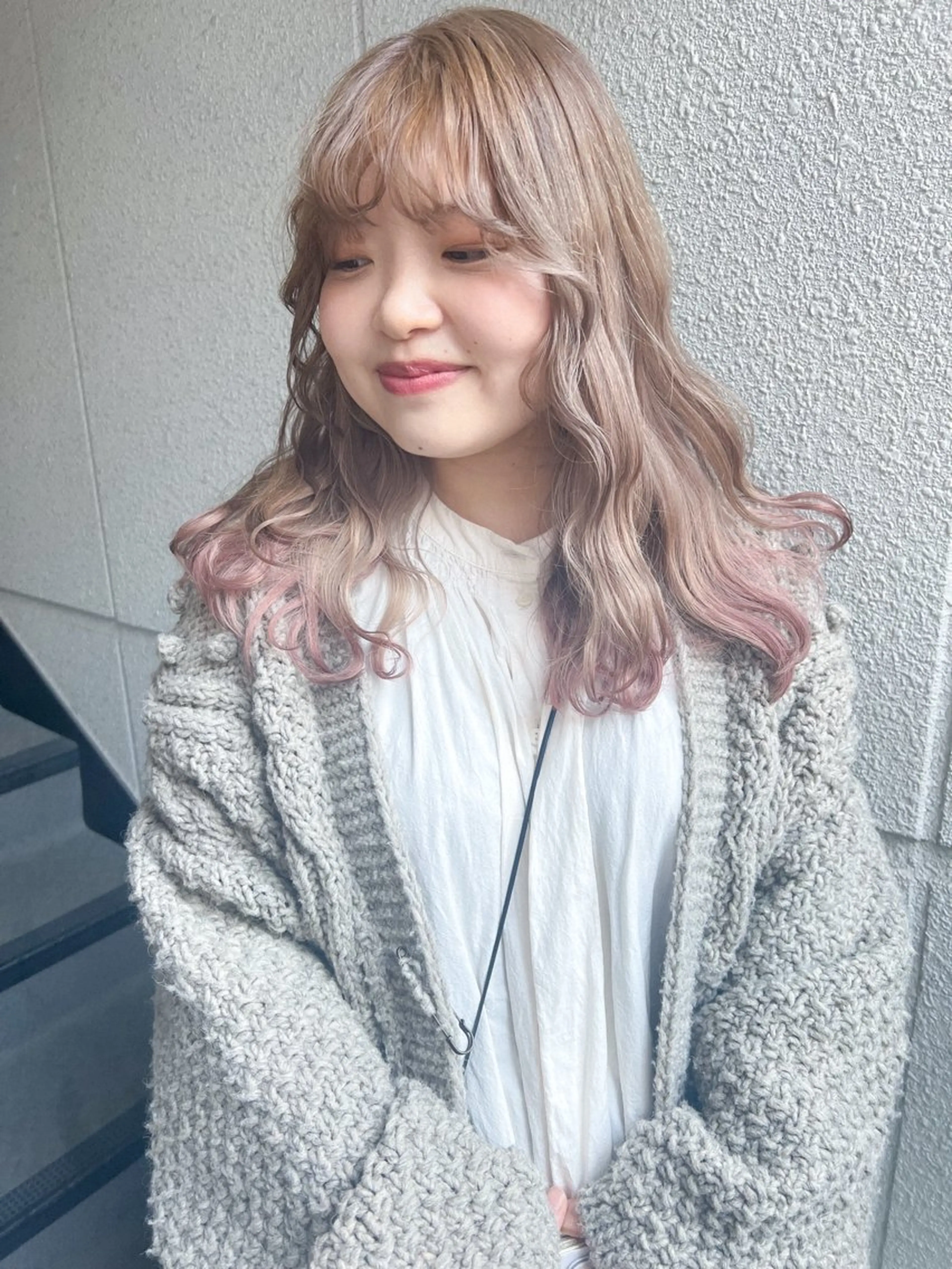 ロング カラー ヘアカラー カラーパティシエ facce🌼ikoのヘアスタイル