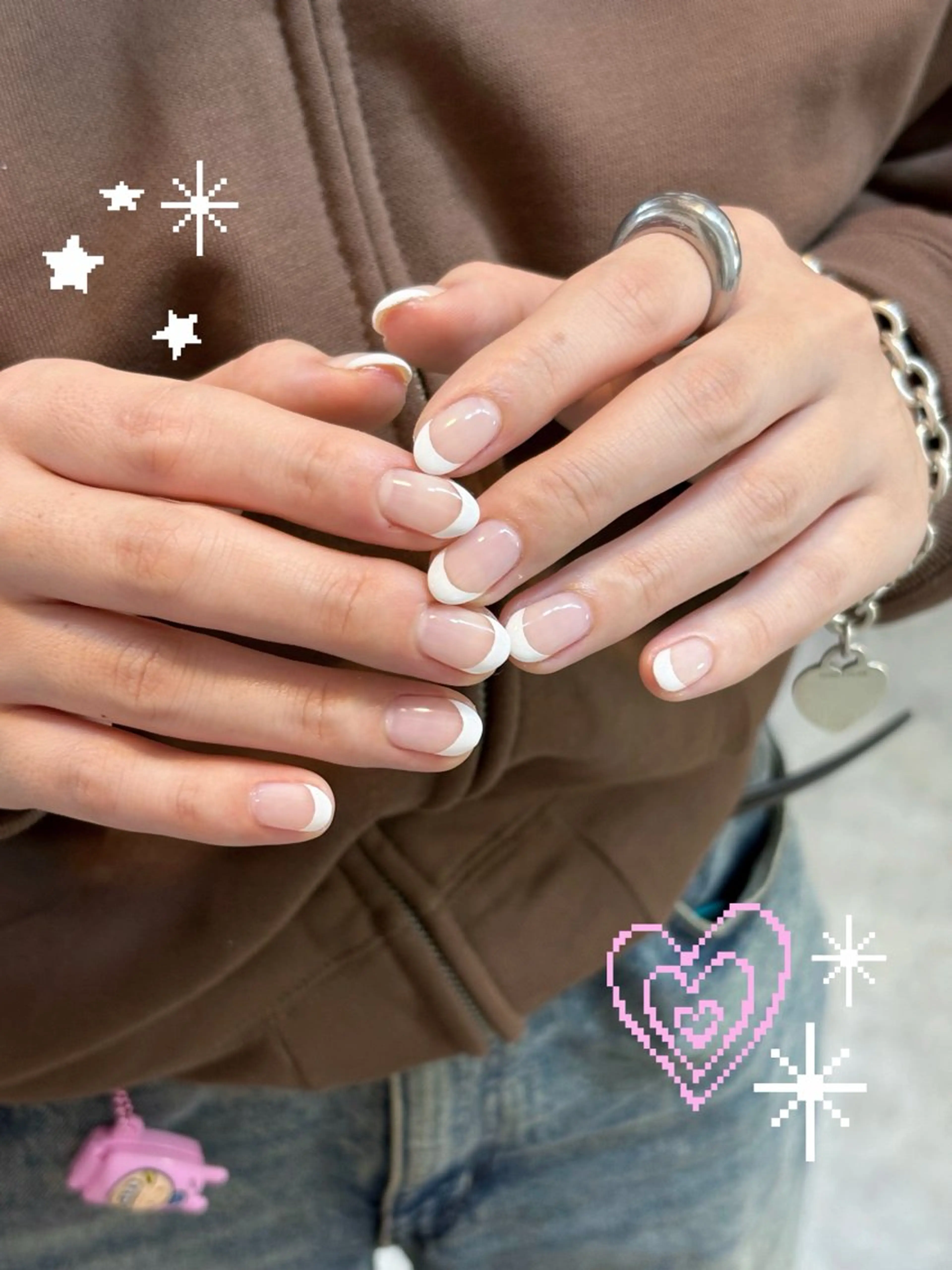 🍒フレンチ《初回オフ無料》🍒ウォーターケア‎♡⃛パラジェル使用の写真