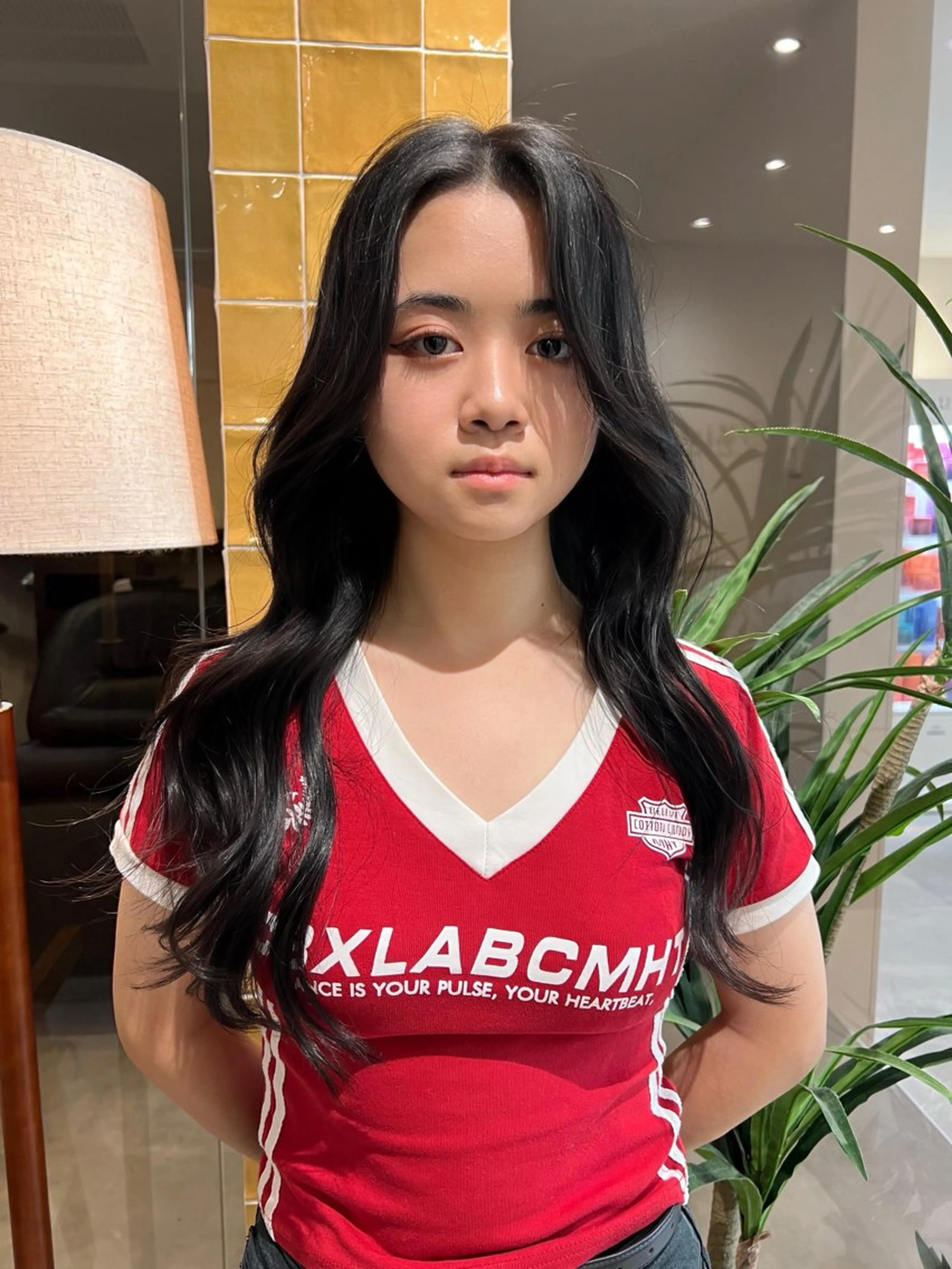 ロング レイヤー/ 透明感SHIMAのヘアスタイル