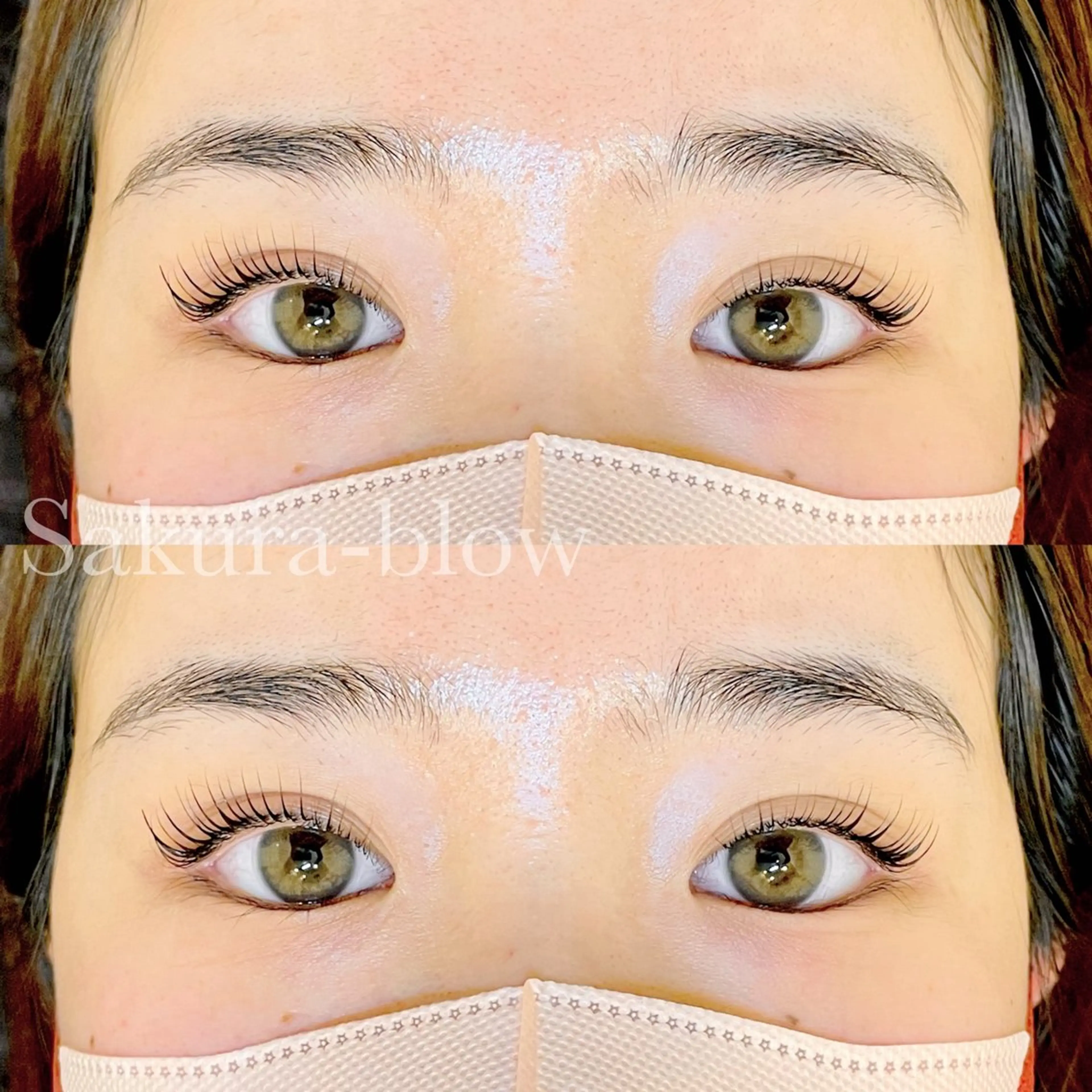 マツエク・マツパ パリジェンヌラッシュリフト Sakura-blow梅田店所属・Sakurablow 大槻のマツエク・マツパデザイン