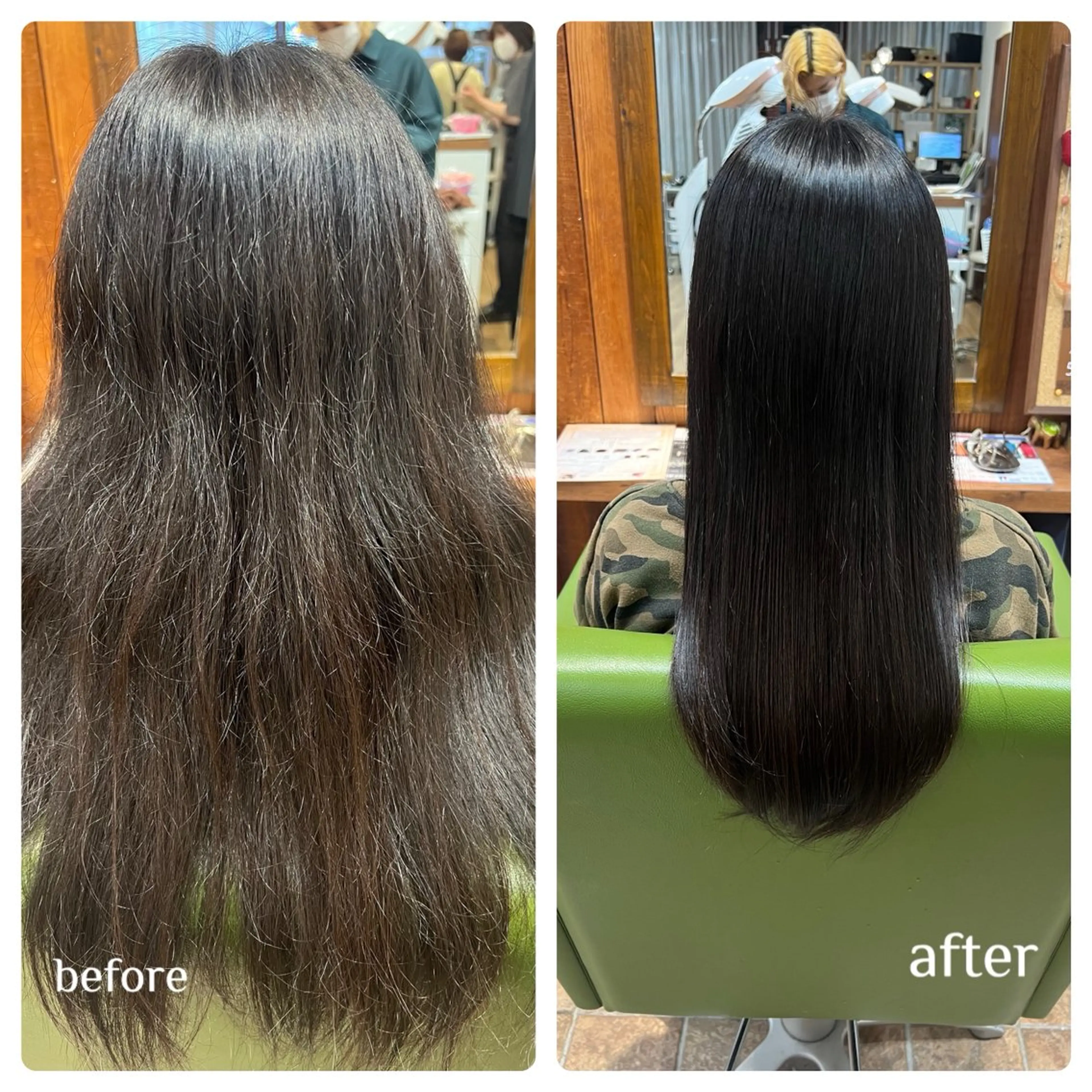 🌼髪質改善トリートメントの写真