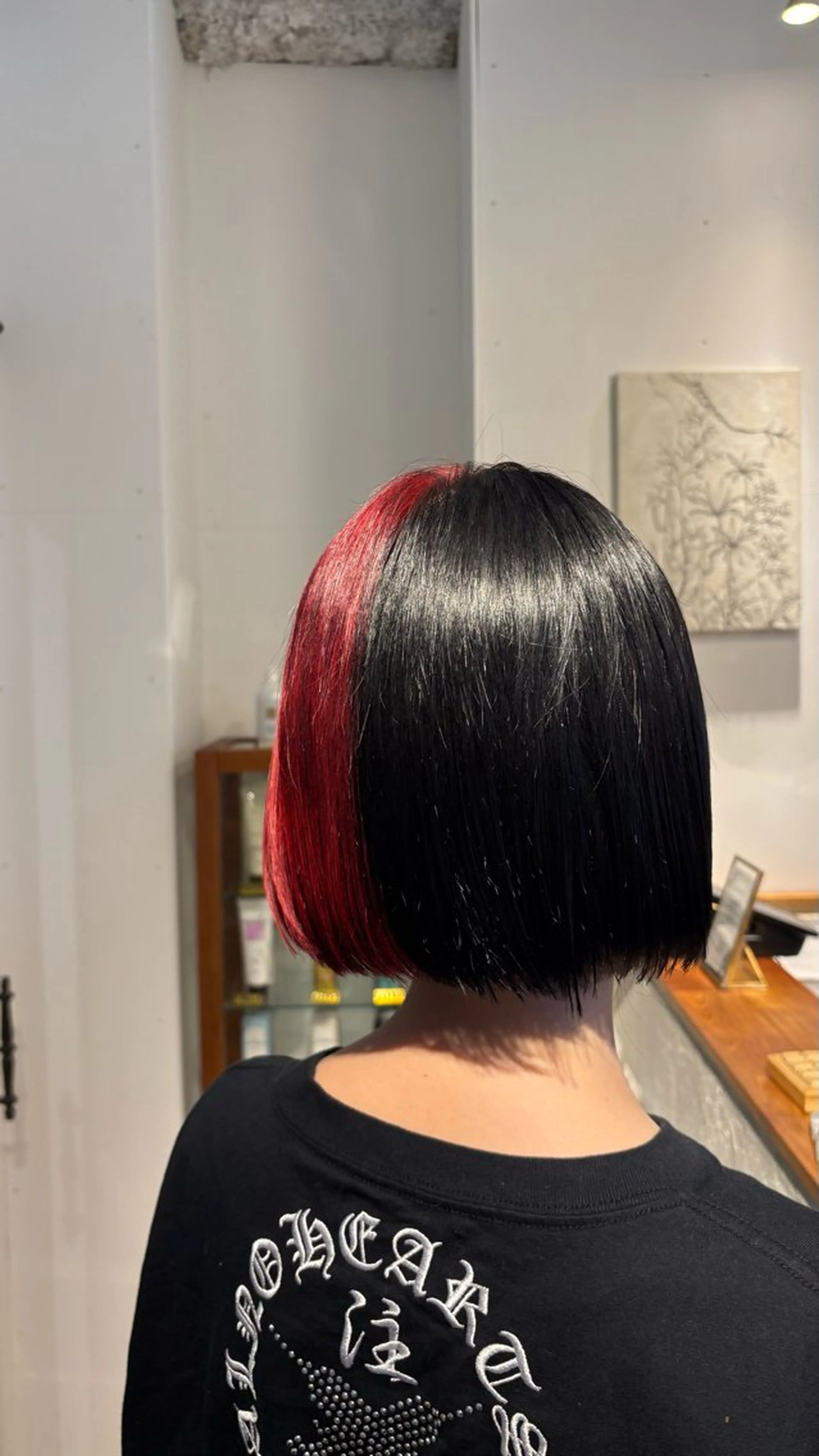 ショート カラー デザインカラー rina/似合わせ/ 艶髪カラー/髪質改善のヘアスタイル