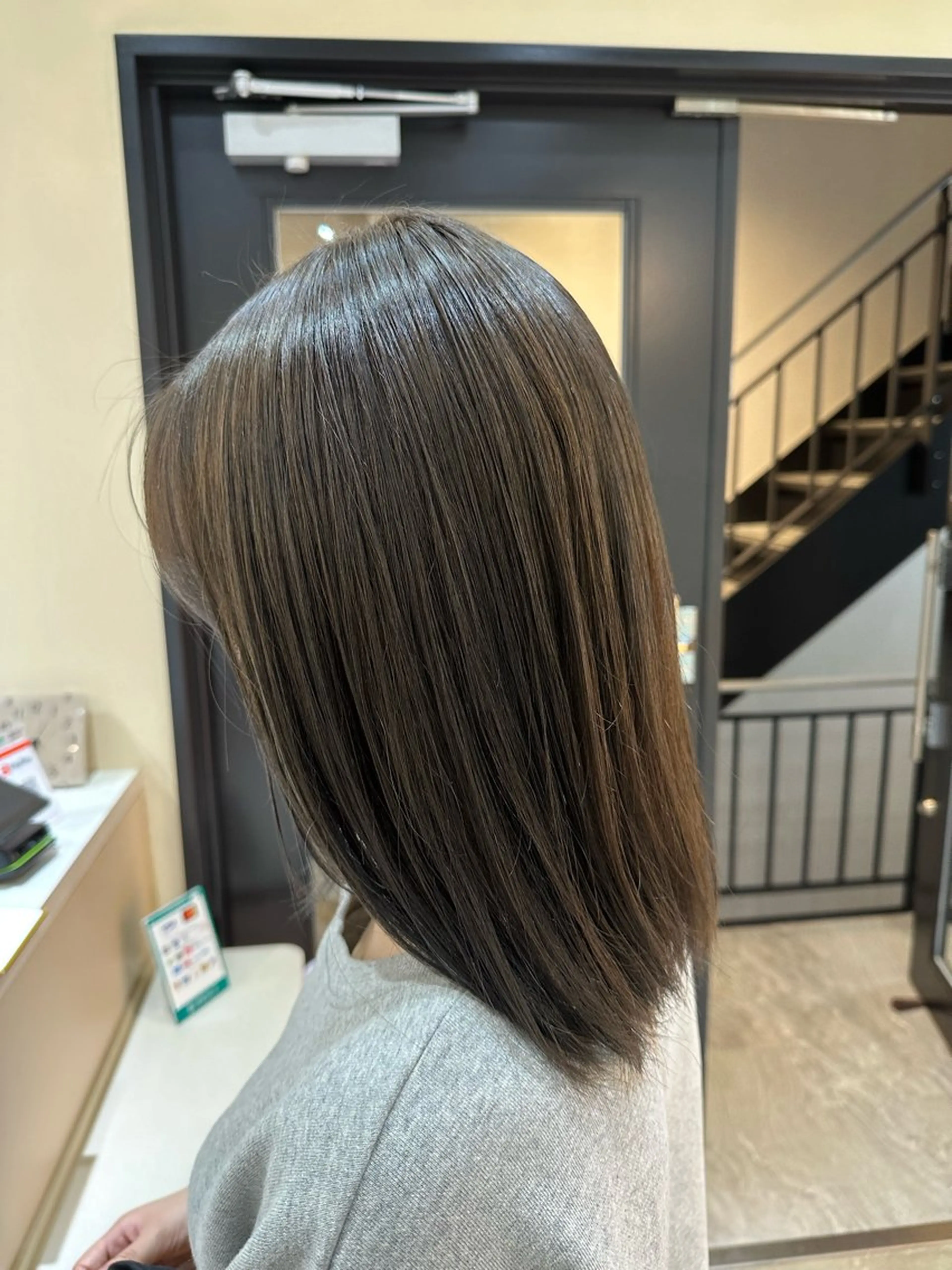 ミディアム ヘアカラー トリートメント Zina川口店所属・౨ৎ︎Zina 川口 KIRARI౨ৎのヘアスタイル