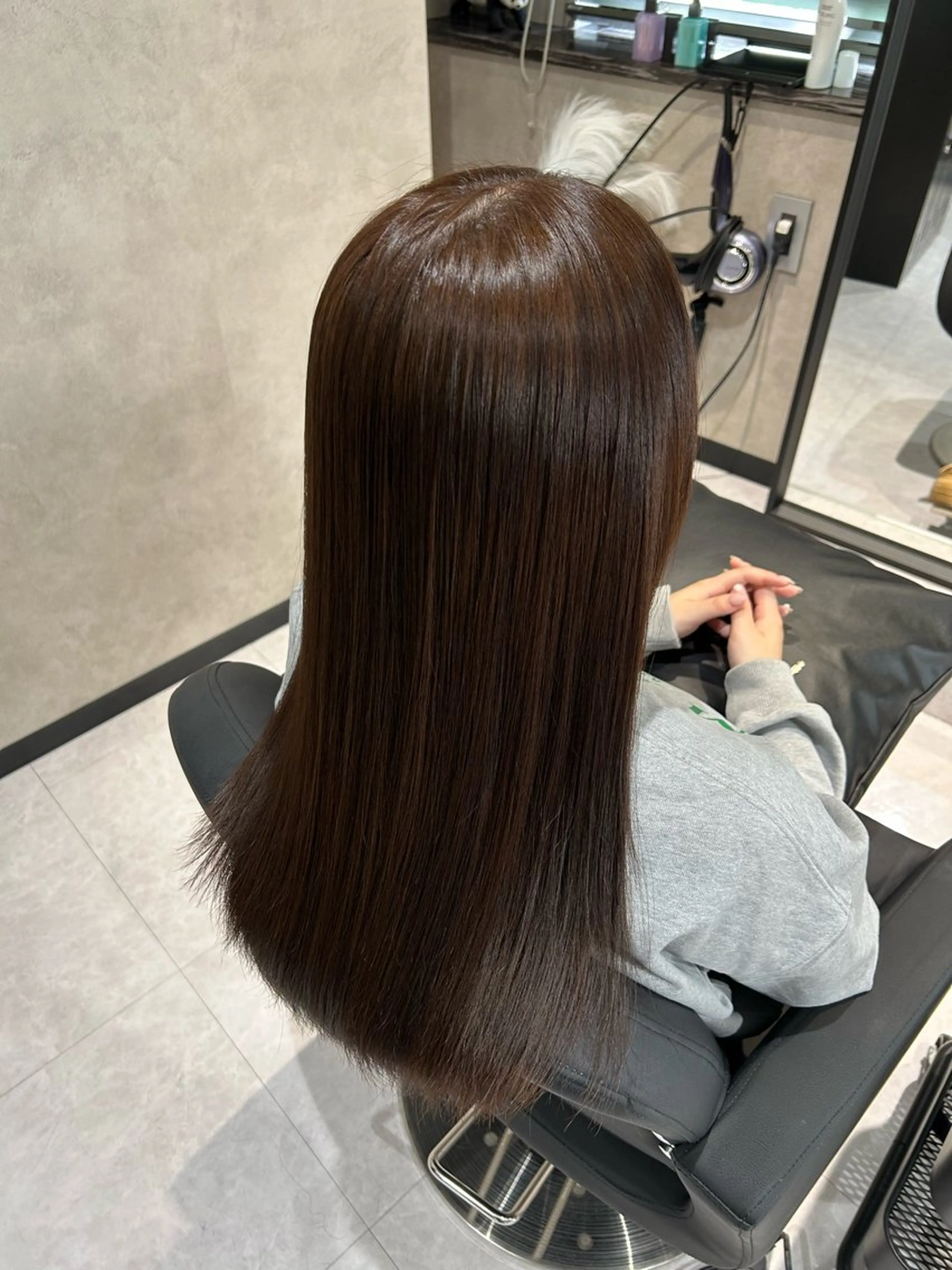 《💧💧水分量超上昇💧💧》超濃度水素ケアカラー＋マイクロバブル＋パウダーTRの写真