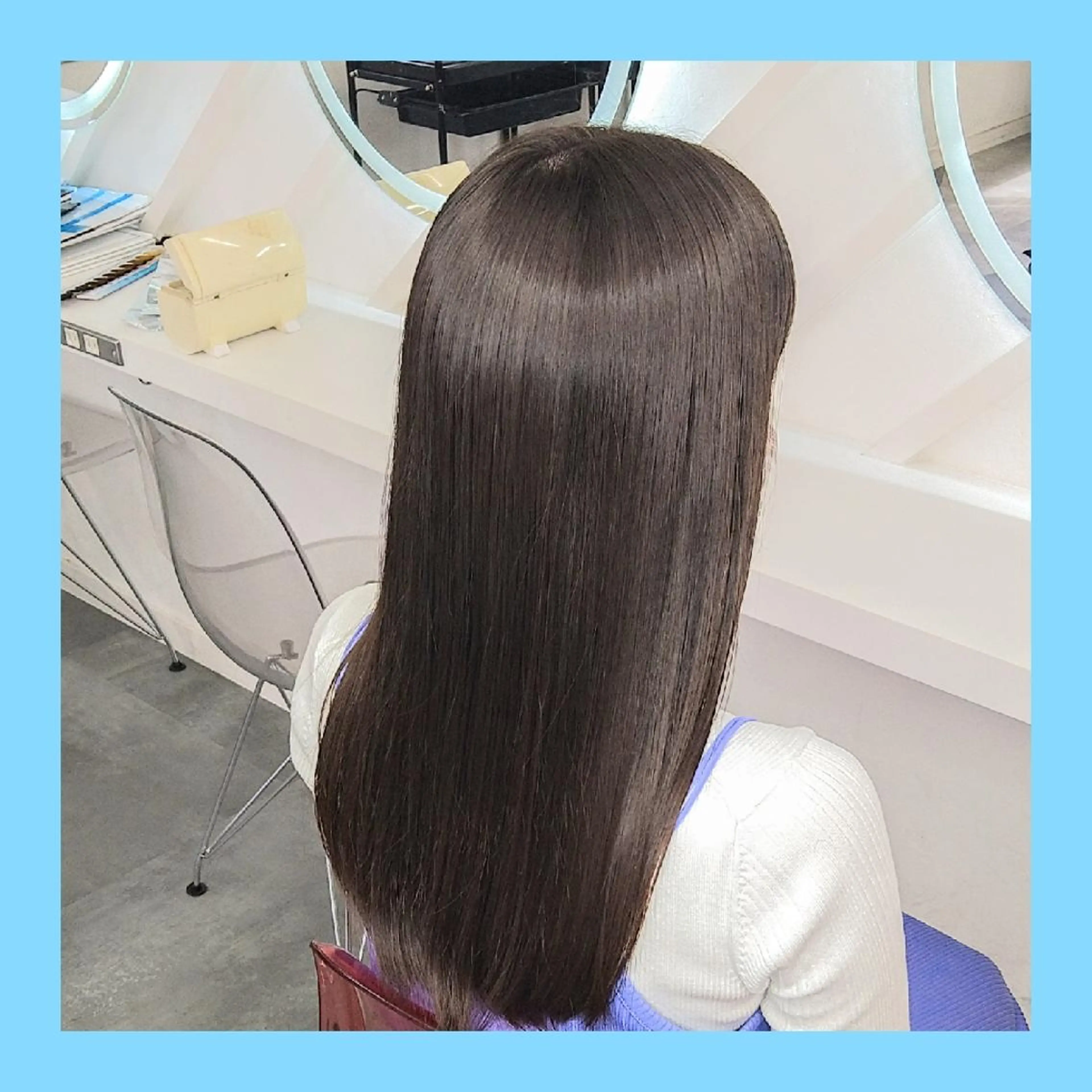 セミロング カラー カット ヘアカラー 縮毛矯正 トリートメント 🌹艶ボブの達人🌹 SYOHEIのヘアスタイル