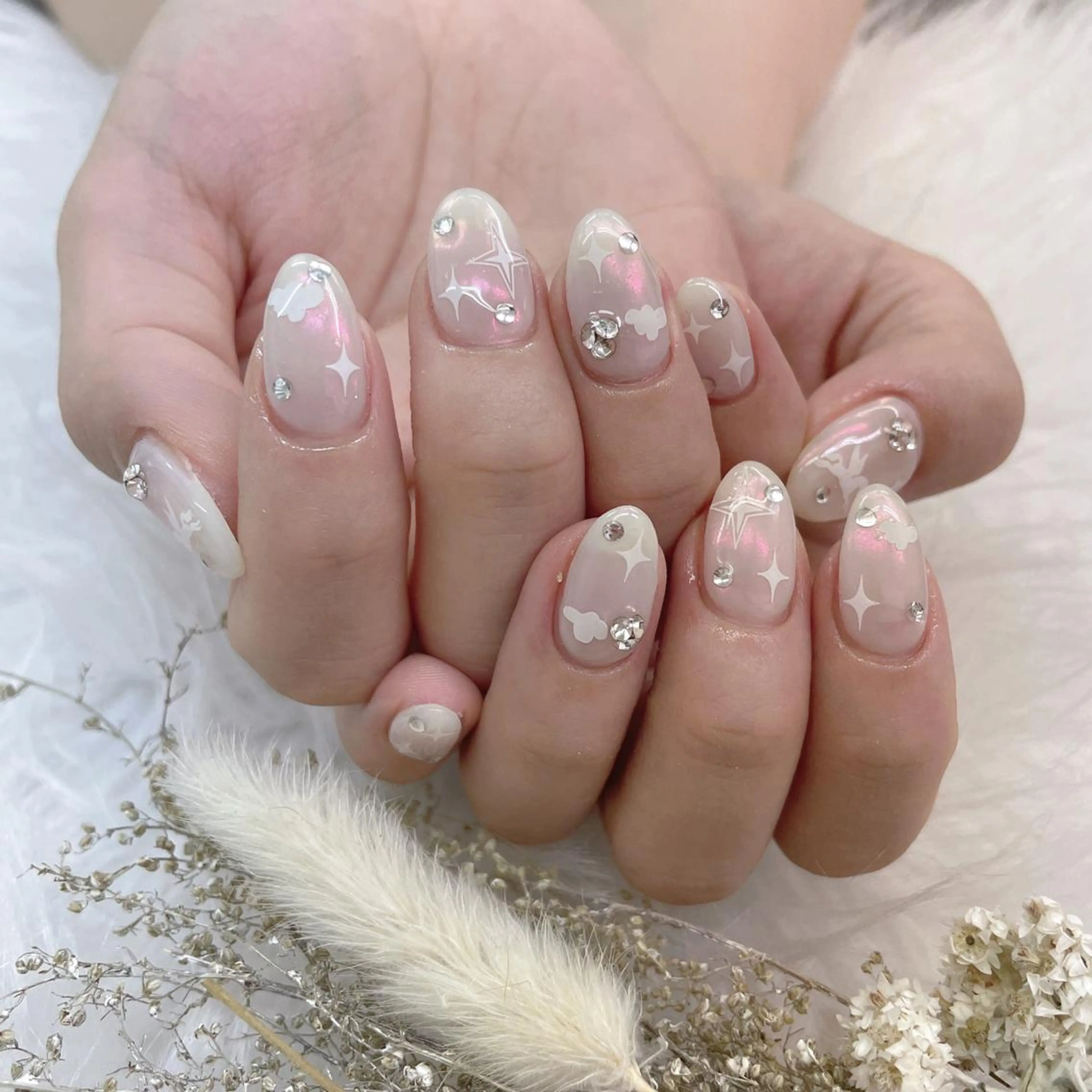 ネイル 🦋ネイルサロン ブラン🌈ゆりのネイルデザイン