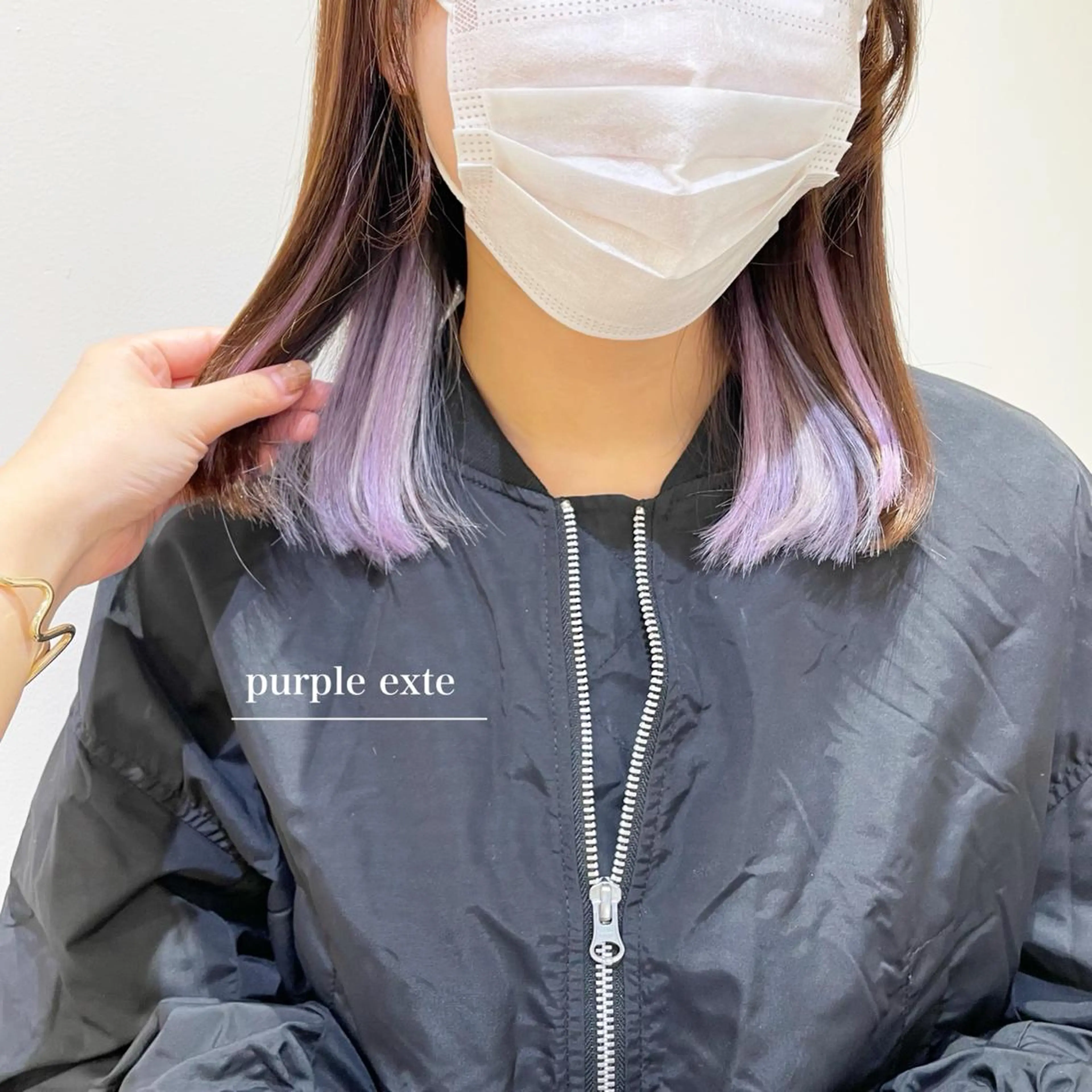 ミディアム エクステ エクステ/ハイトーン 🐏☁️miminaのヘアスタイル