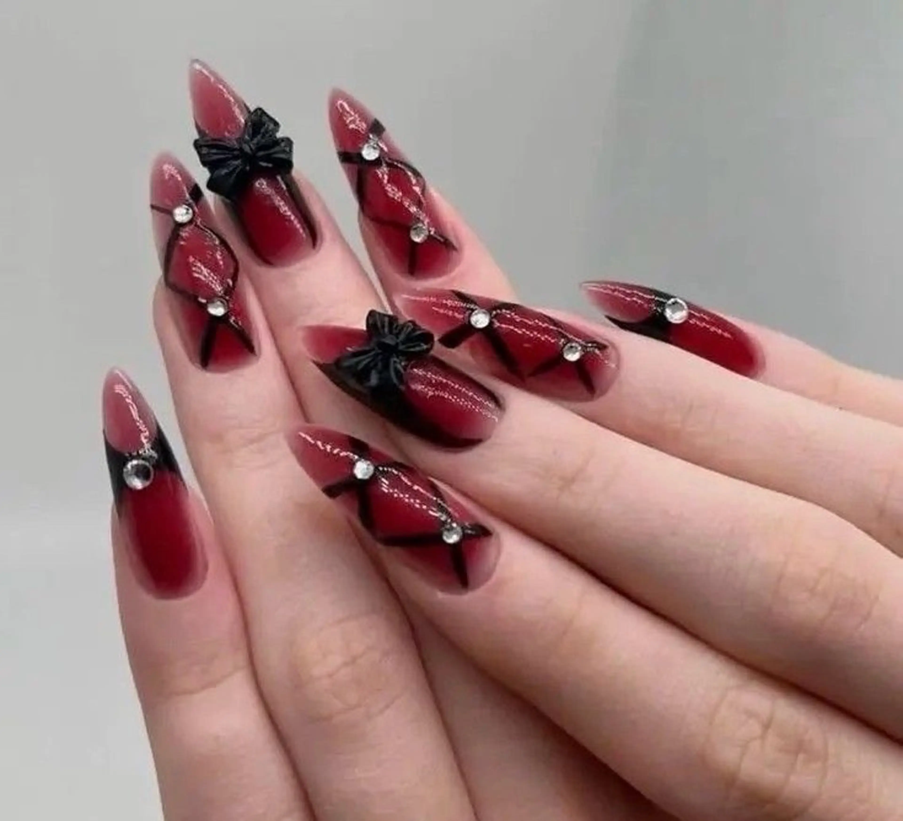 ネイル 韓国ネイル 持ち込み ニュアンスネイル ネイルチップ ハンドネイル EMI ANA.CHUOのネイルデザイン