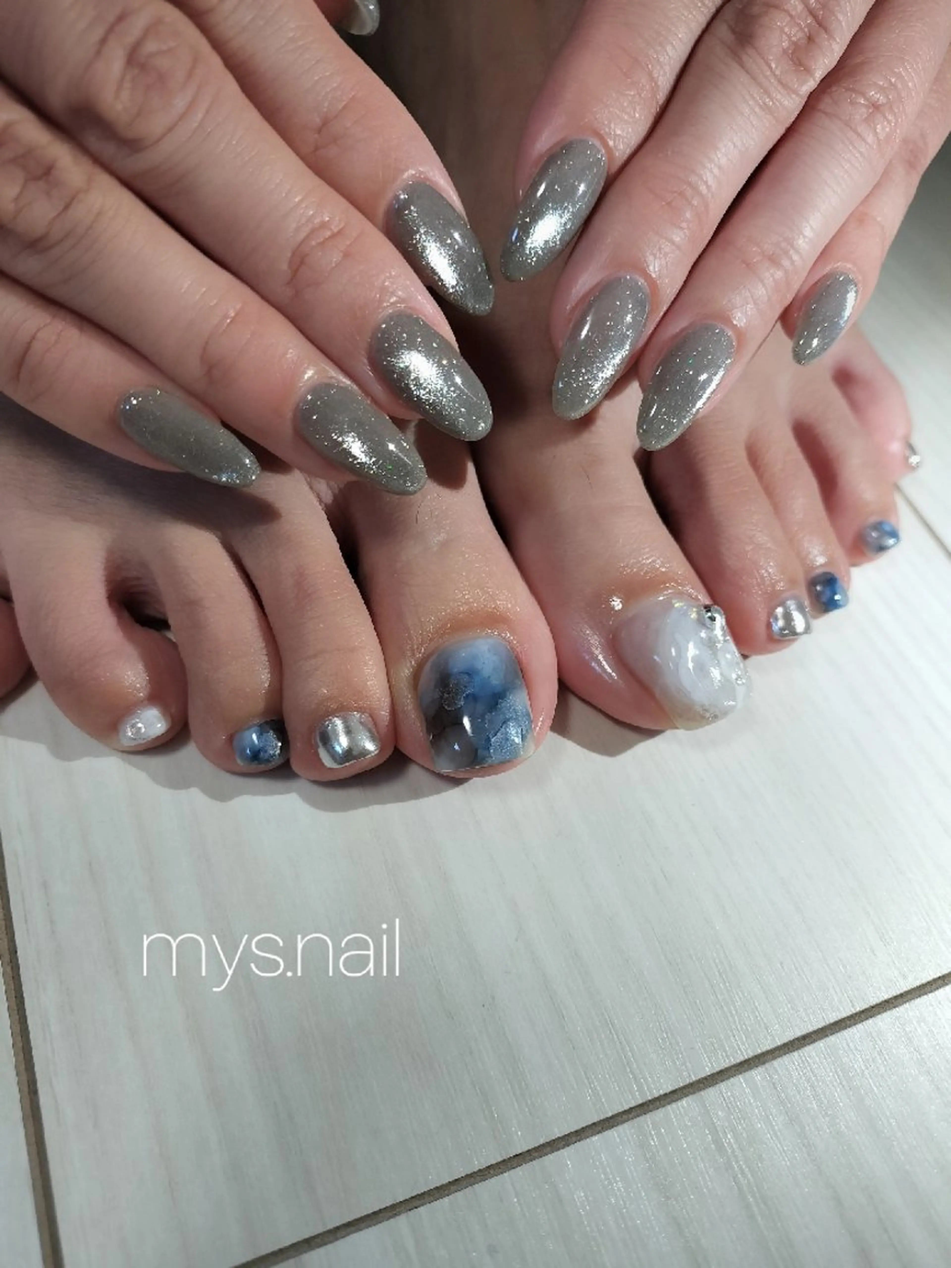 ハンドフットセット ワンカラーのみの写真