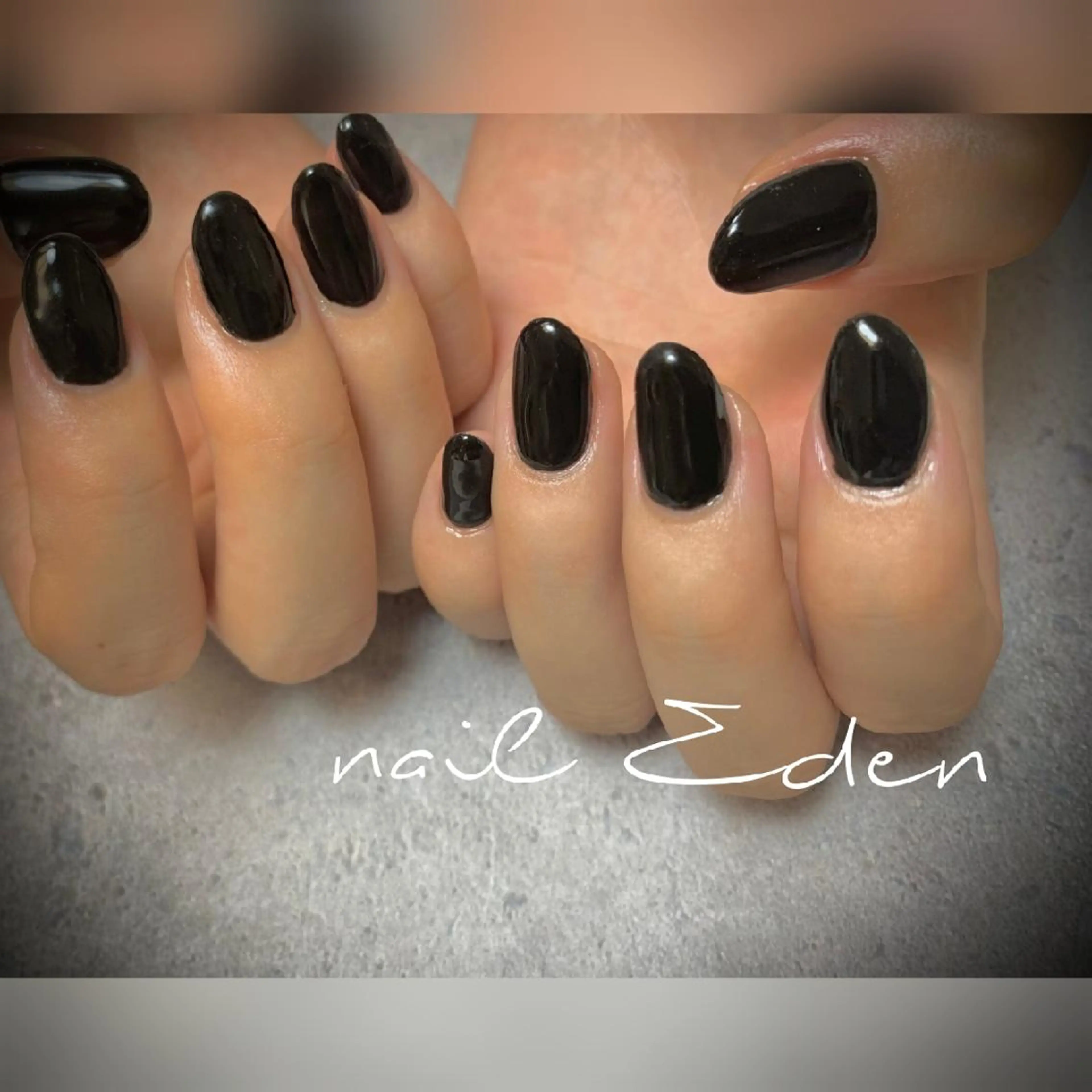 ネイル ワンカラーネイル ハンドネイル ハンドケア Eden　private nail saron所属・Eden ♾️のネイルデザイン