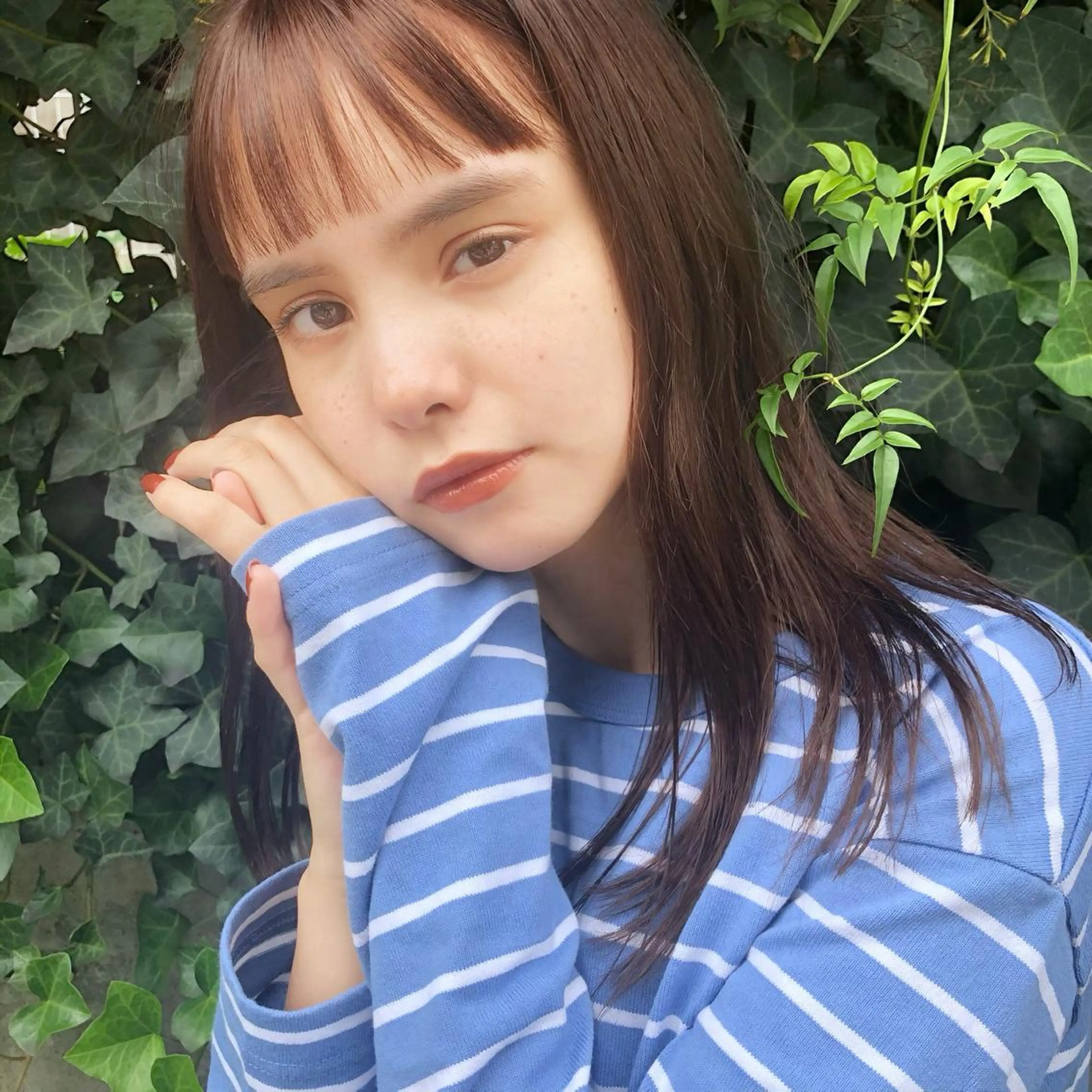 ミディアム メンズ🍃ナチュラル 韓国風ヘアRENのヘアスタイル