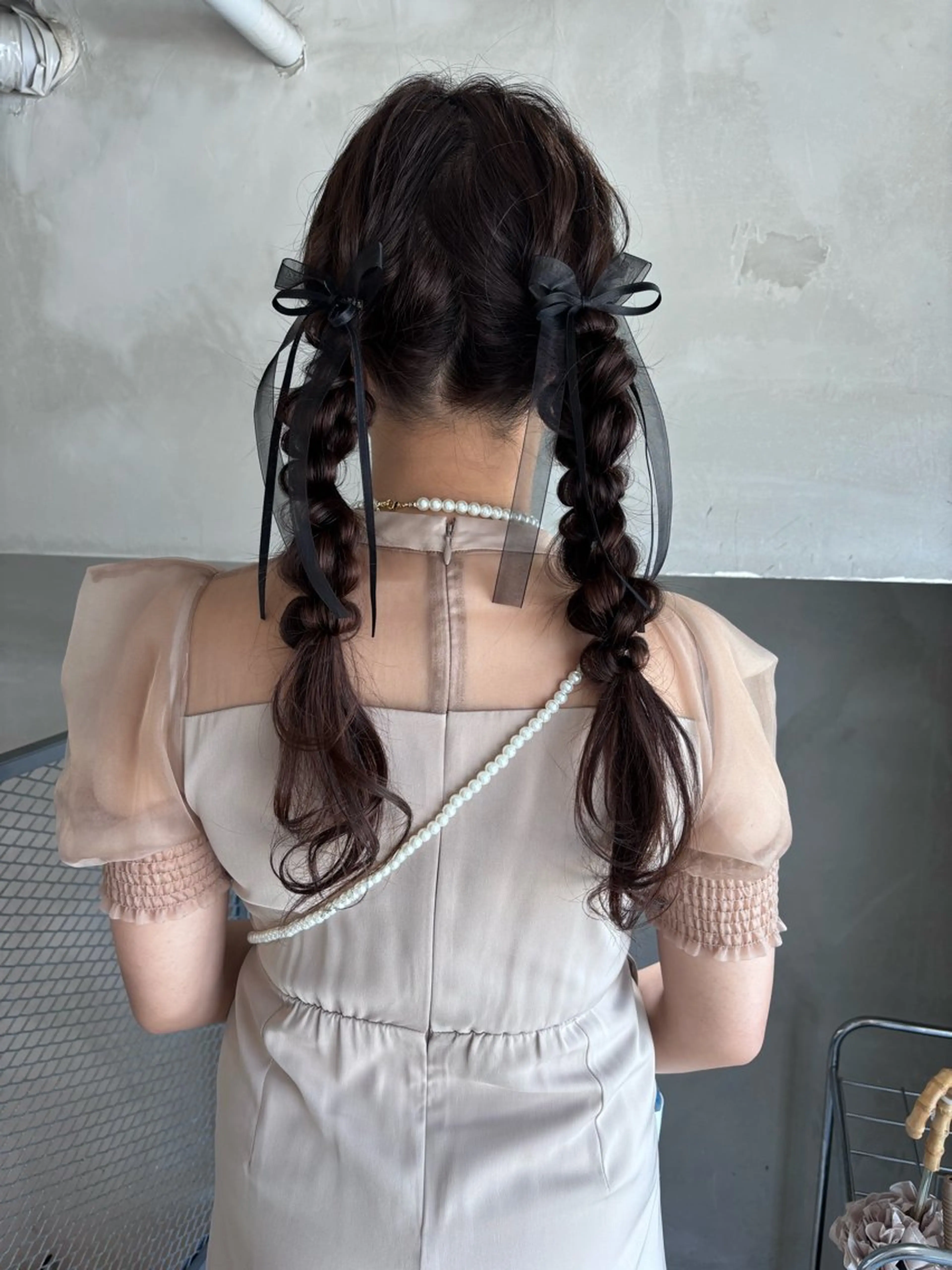 ヘアアレンジ ヘアセット 透明感カラー/set /hana🍀🪽‪のヘアスタイル