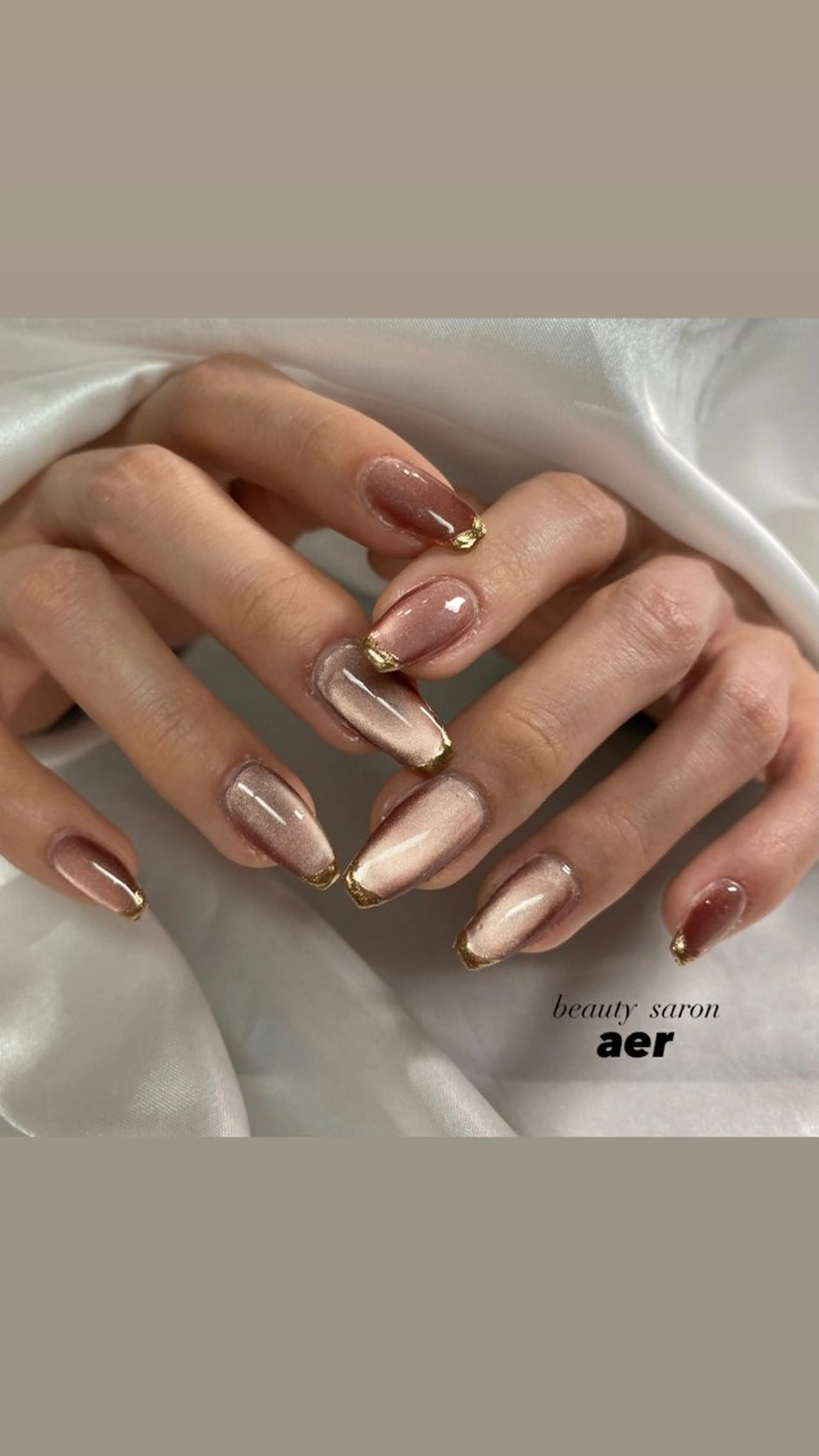 ネイル マグネットネイル ハンドネイル デコパーツが得意♪ ネイル/眉毛/エステの眉毛・アイブロウイメージ