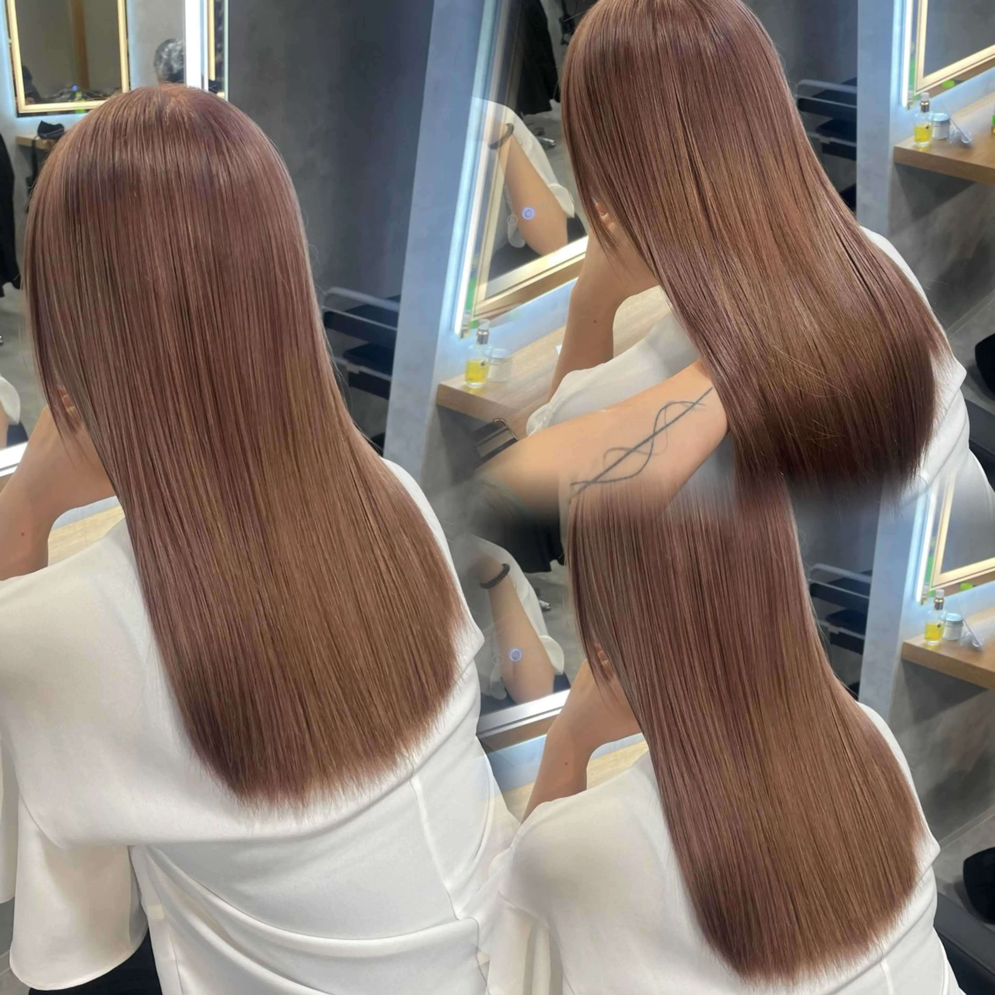 ロング カラー カット ヘアカラー トリートメント 透明感カラー/推しカ ラー☁️JURAのヘアスタイル