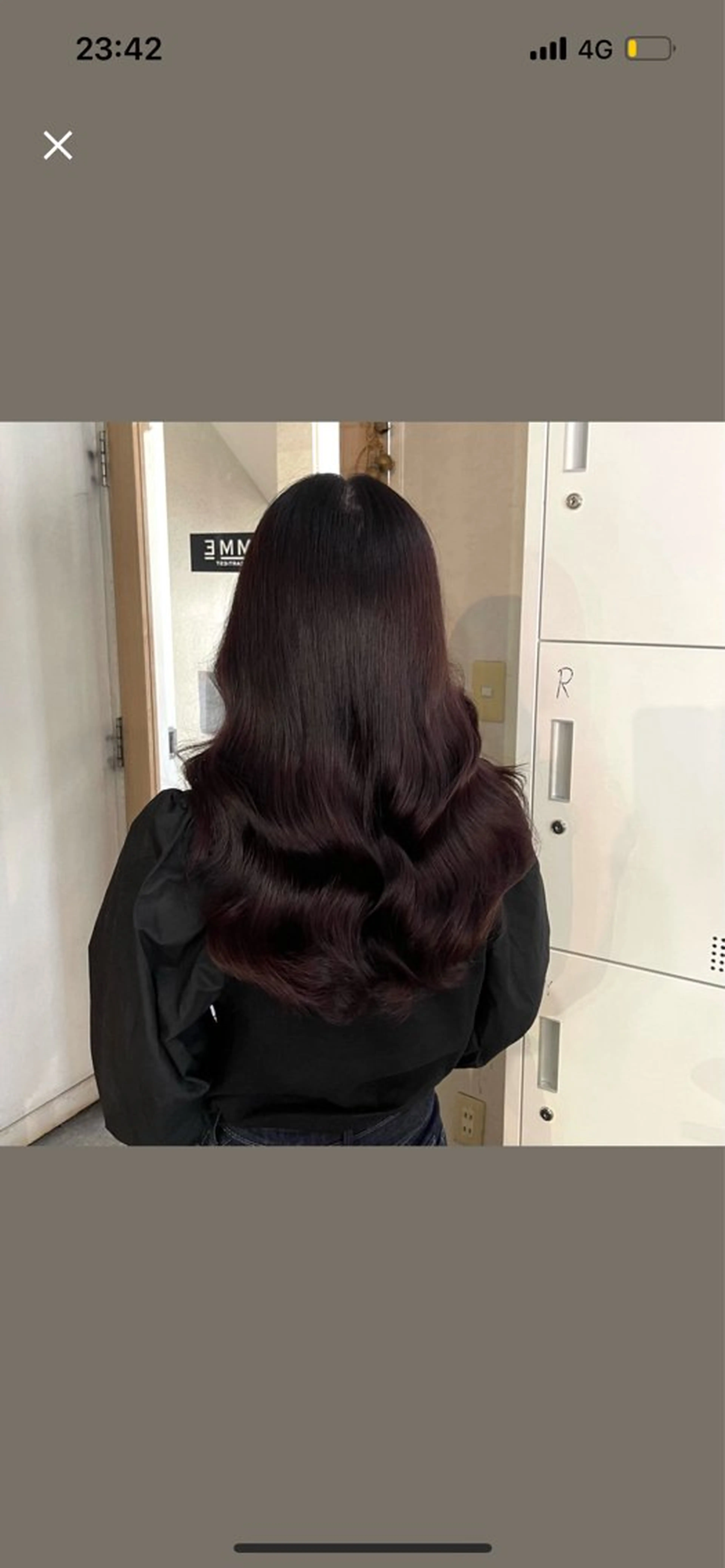 カット✂️➕ワンカラー➕髪質改善トリートメント✨️(毛先カット、毛量調節、顔周り前髪のみ)の写真