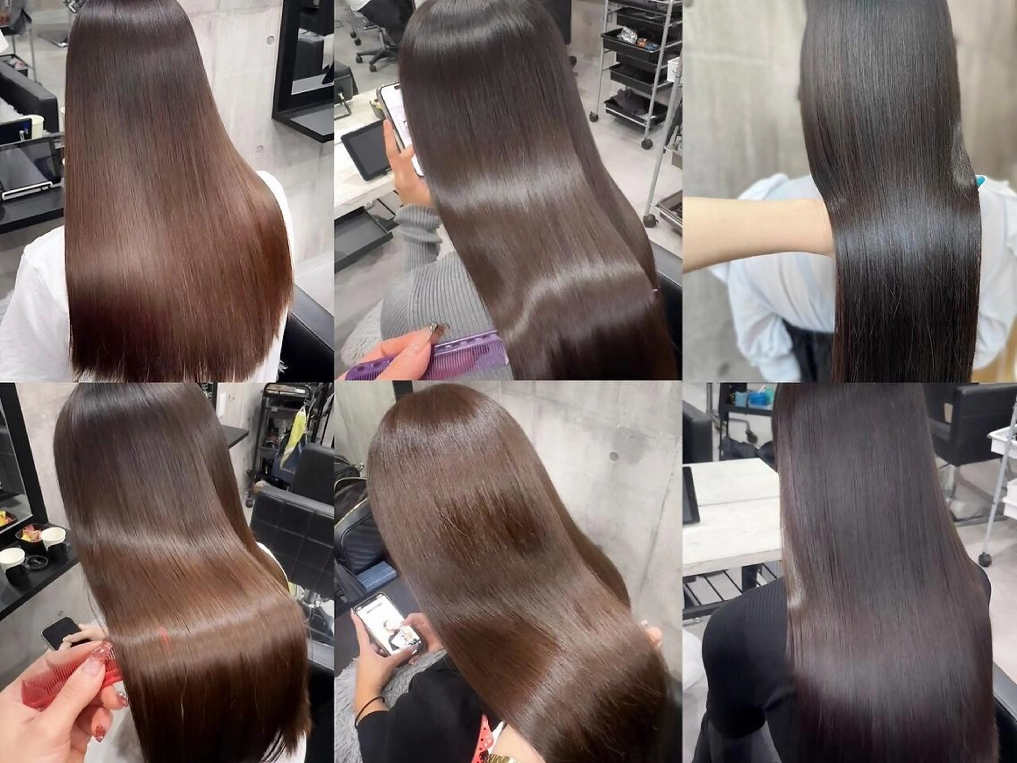 ロング カット ヘアカラー トリートメント _WHITE＋ 南海難波店のヘアスタイル