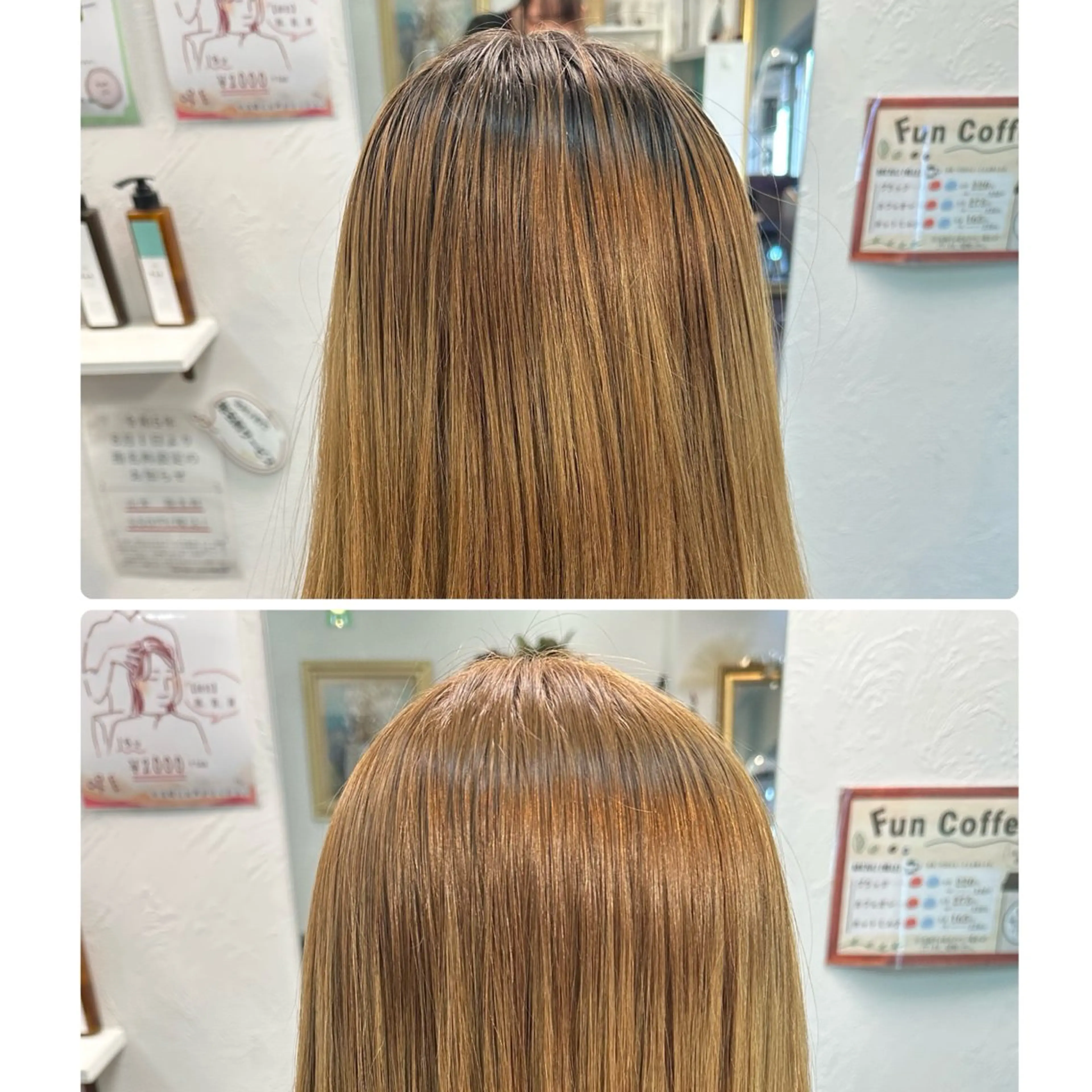 カラー ヘアカラー Fun hair make所属・三原 友美のヘアスタイル