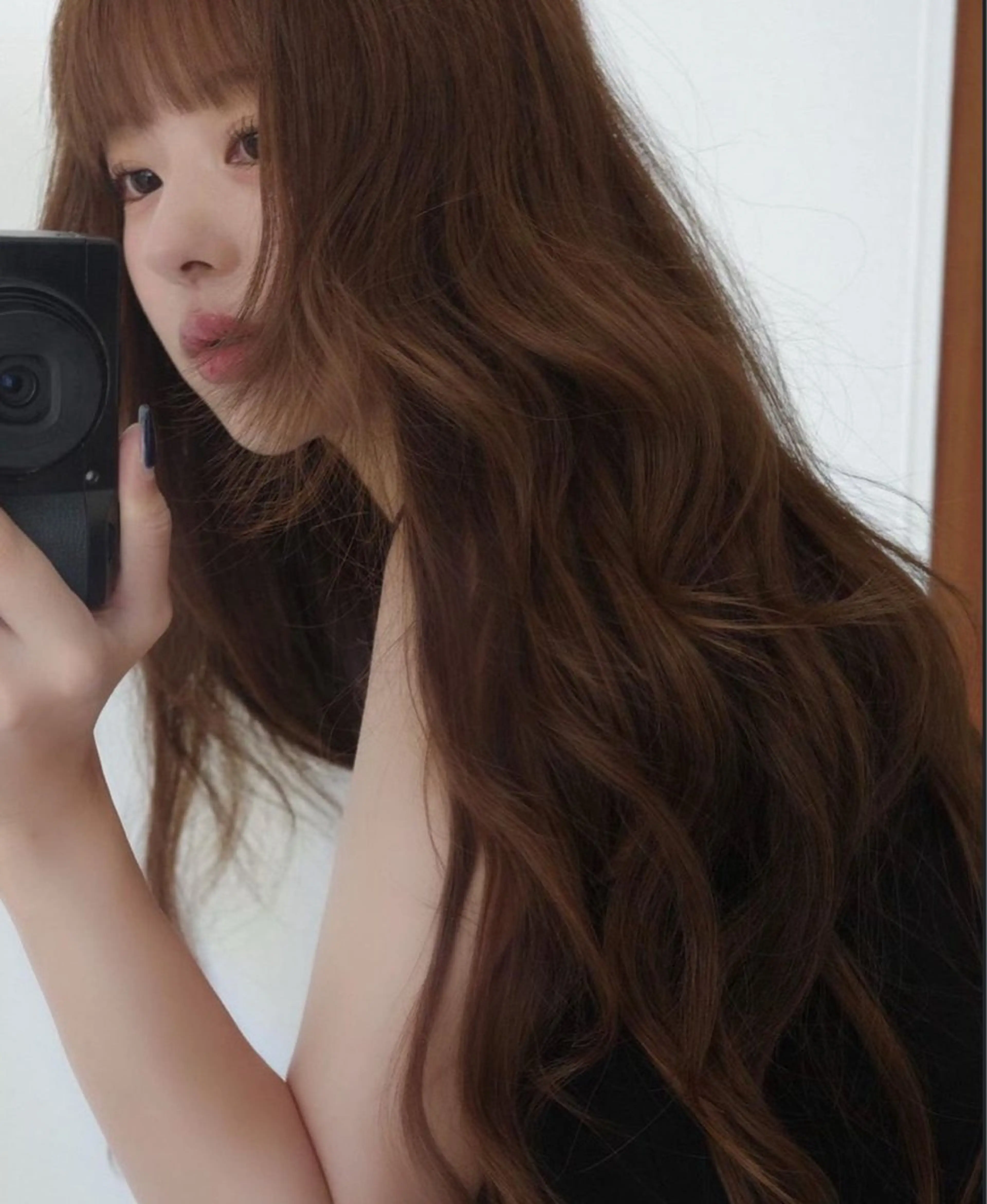 ロング カラー land所属・透明感カラー/レイヤ ー🌙Honokaのヘアスタイル