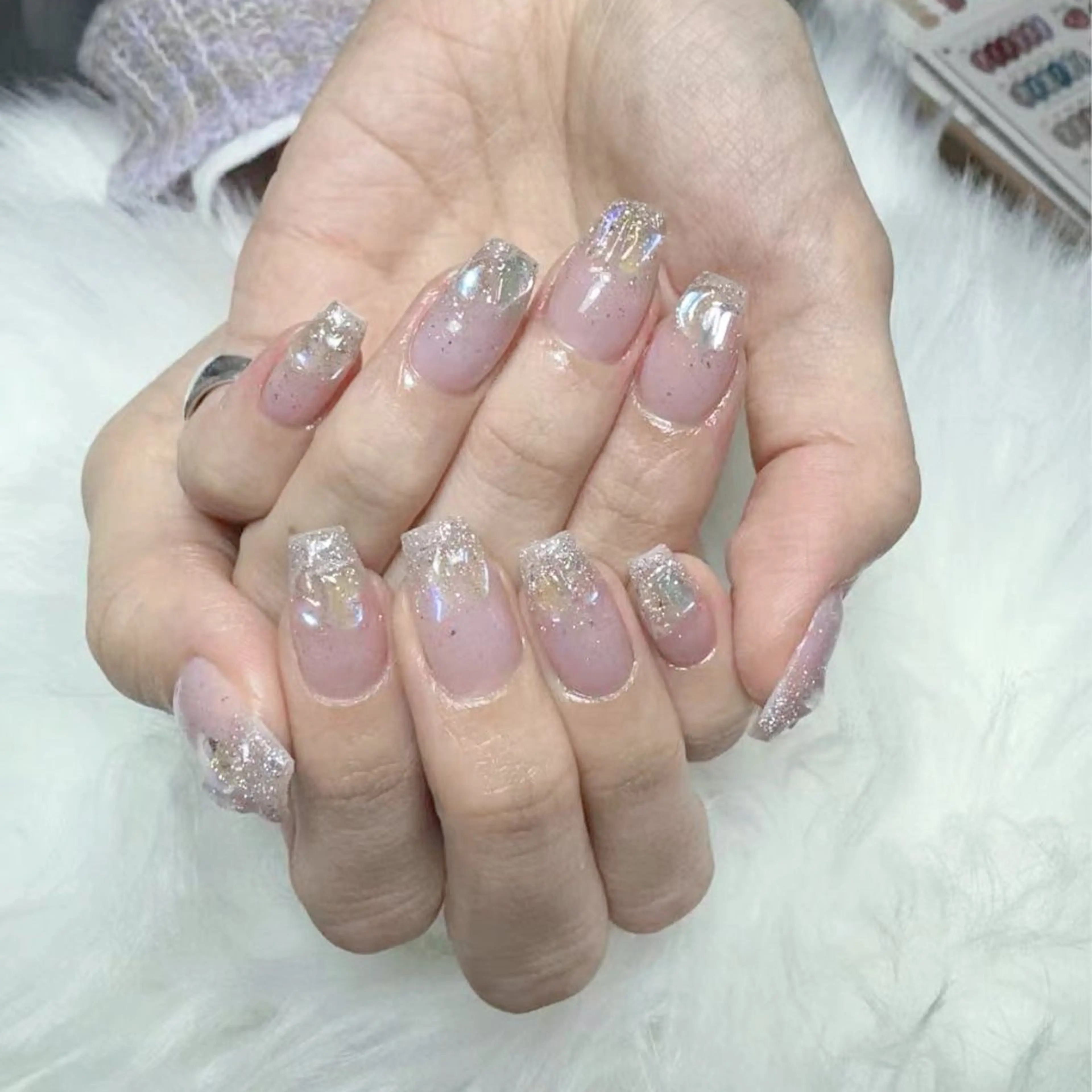 ネイル ハンドネイル 🎀nana🫧 ワンホンネイル🎀のネイルデザイン