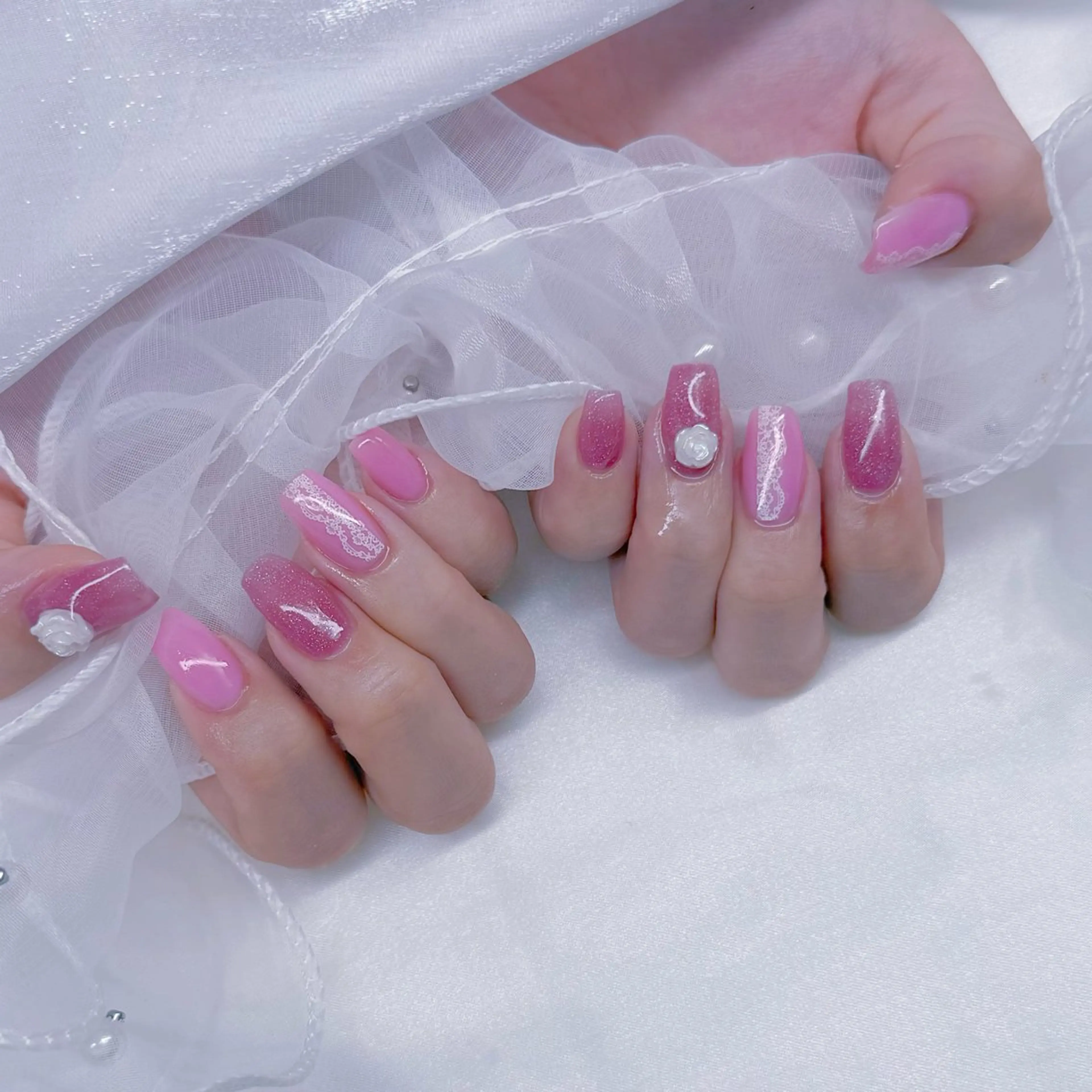 ネイル ハンドネイル Romymoon nail帆南☾ ໋のネイルデザイン
