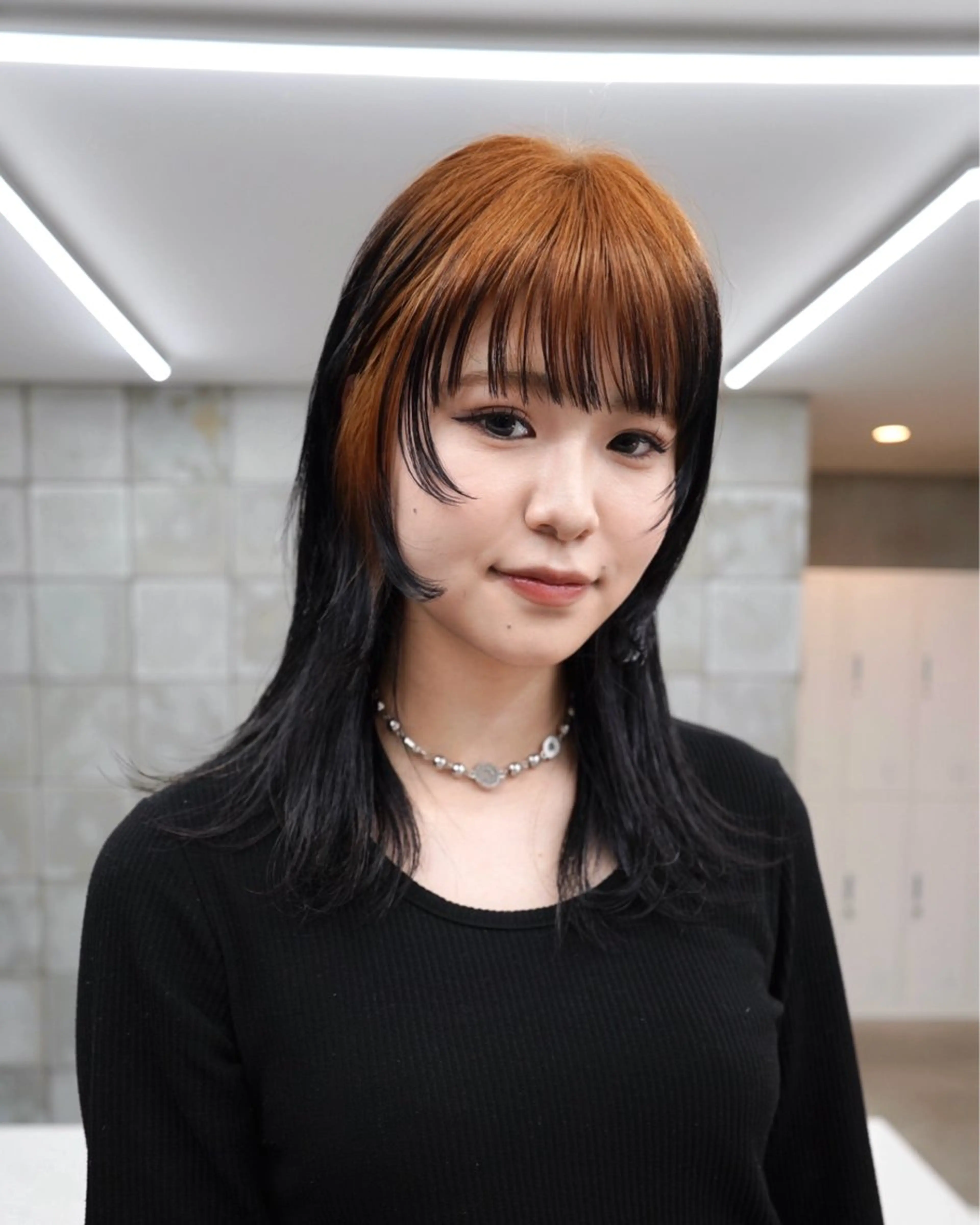 ショート カラー ブリーチ ブリーチなしカラー ウルフカット カット ヘアカラー トリートメント デザイン/レイヤー Kaito🐩/栄のヘアスタイル