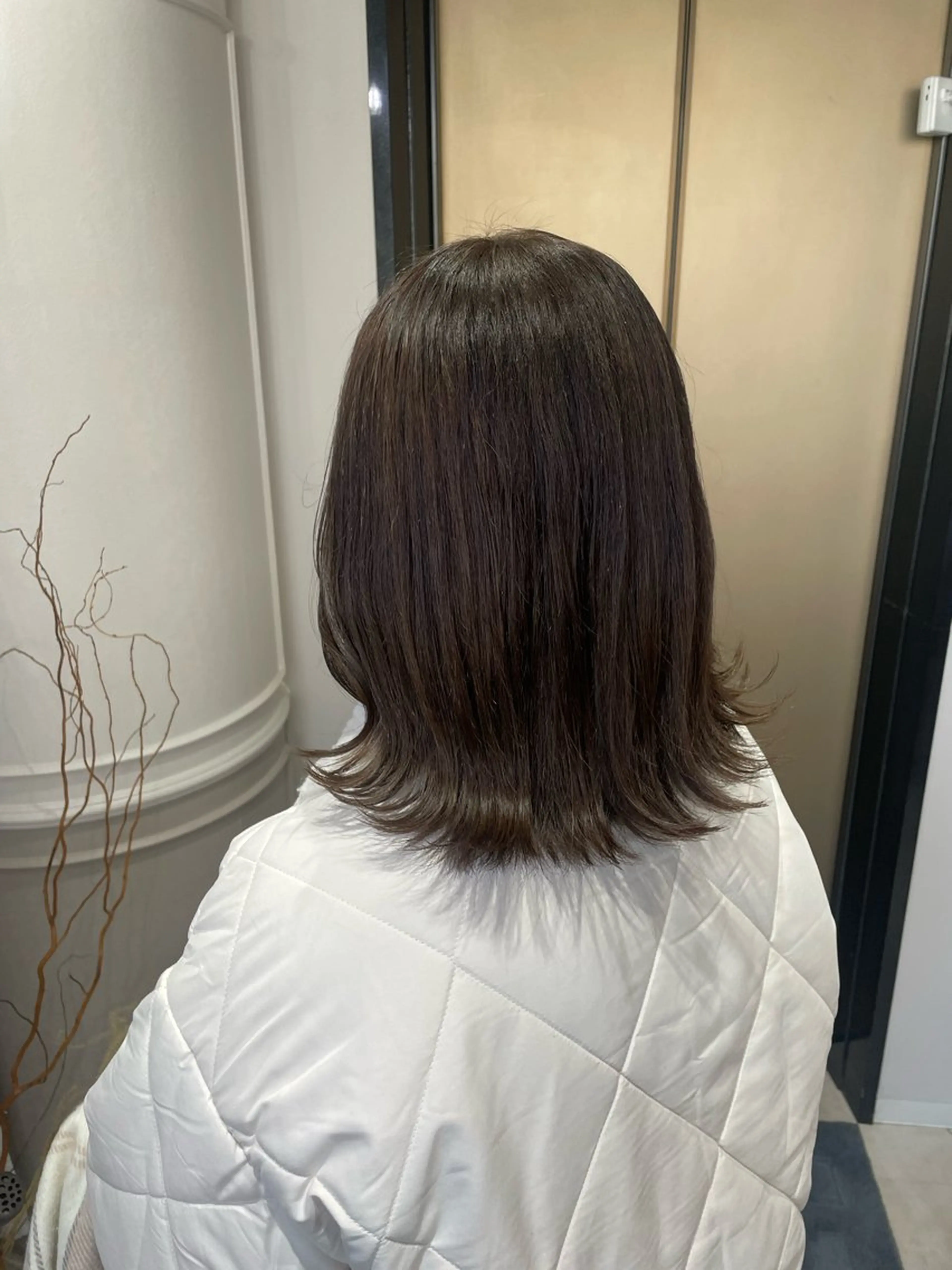 ミディアム カラー カット ヘアカラー ayano / 透明感・くすみカラーのヘアスタイル