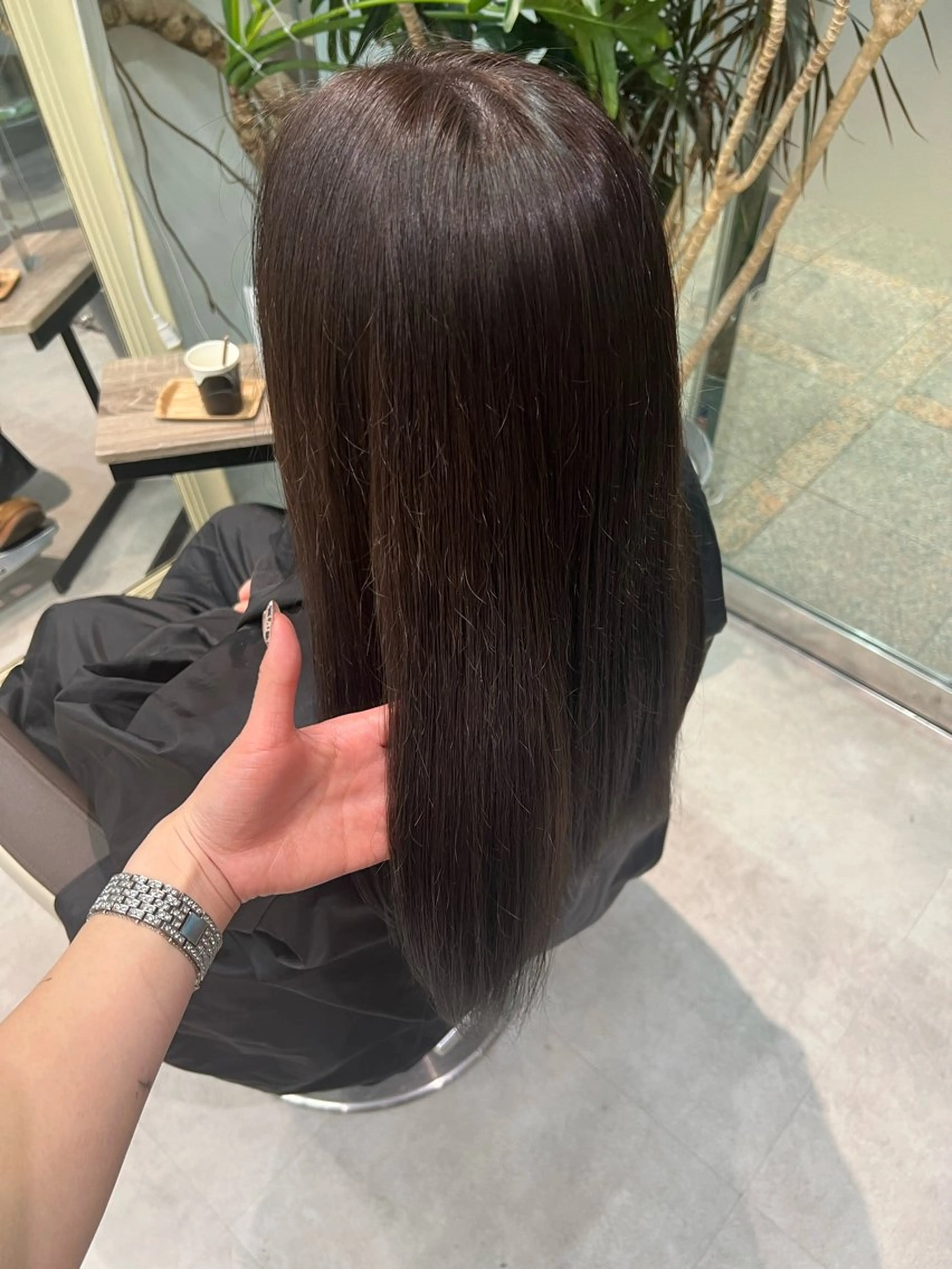 カラー ヘアカラー 晶／艶髪カラー ／トリートメントのヘアスタイル