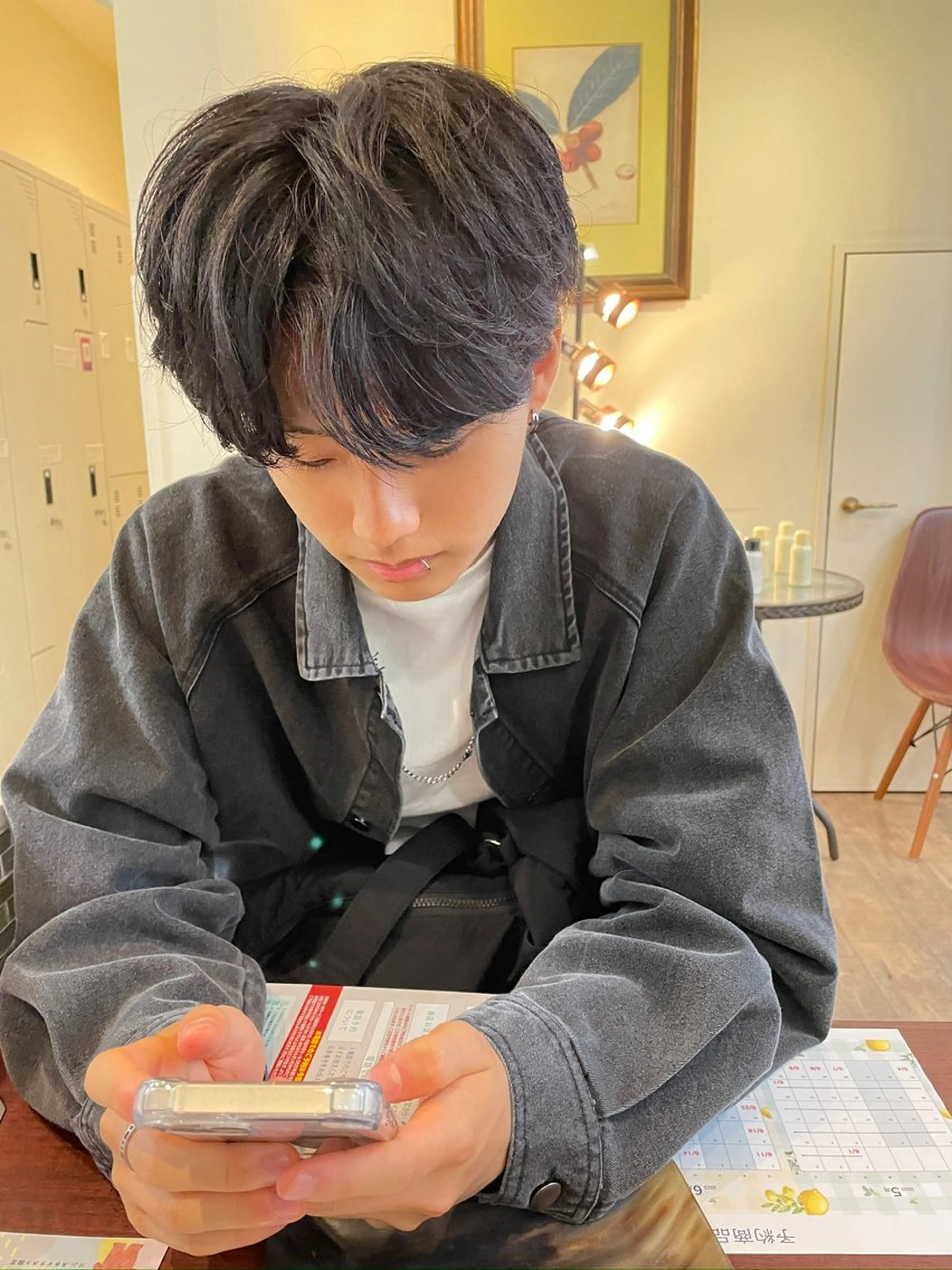 【男性限定】メンズカット＋カラー＋2stepトリートメントの写真