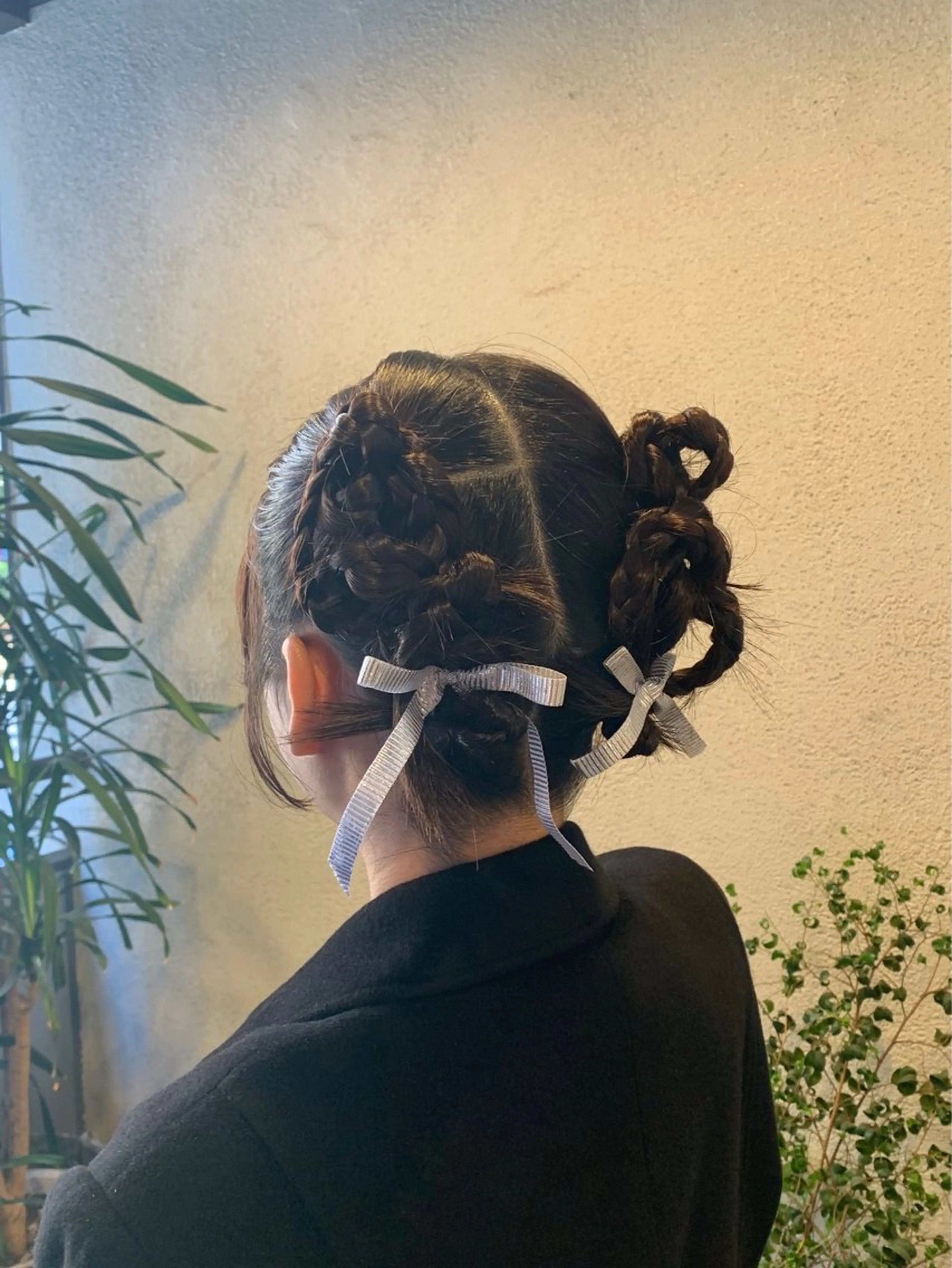 ヘアアレンジ り おのヘアスタイル