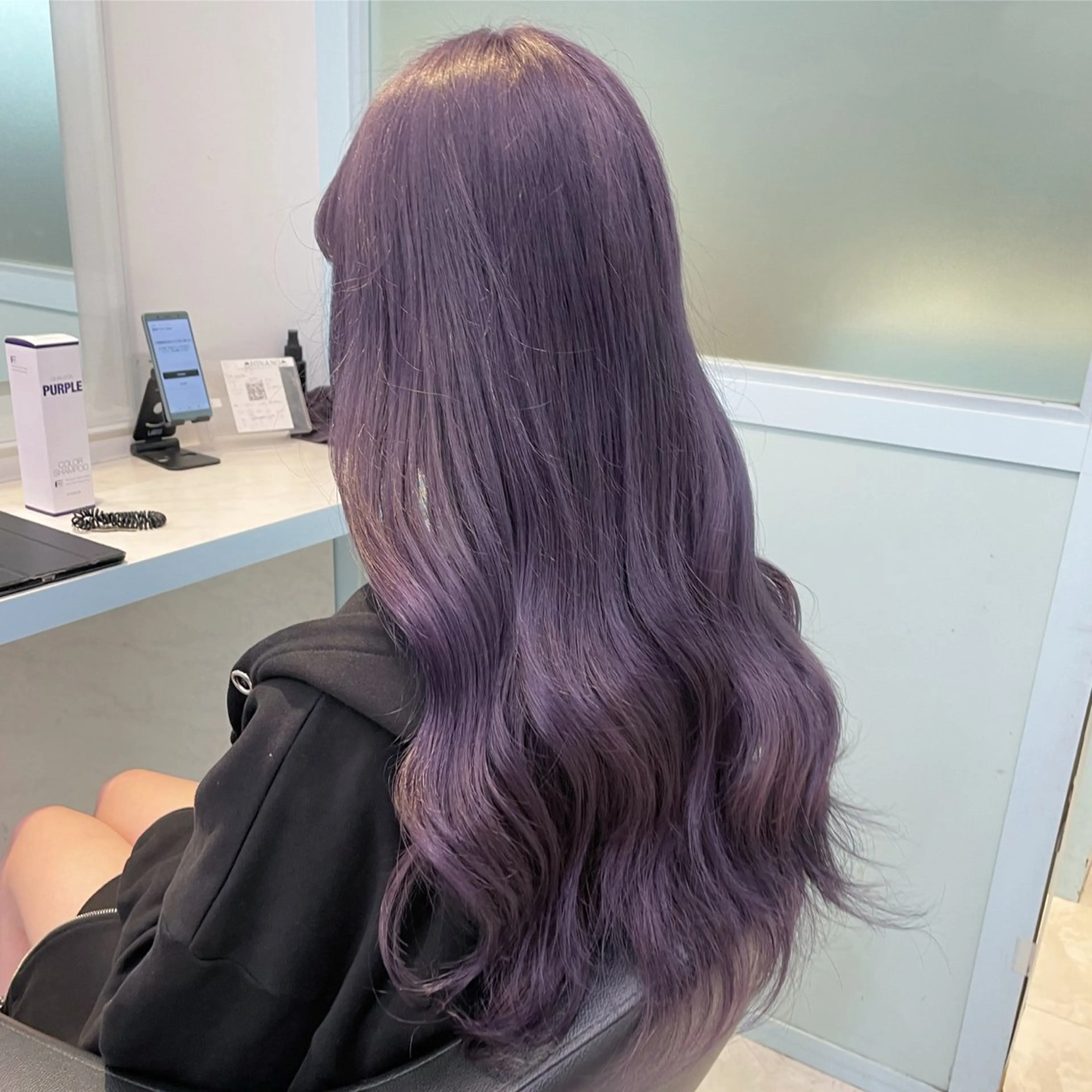 セミロング カラー ヘアカラー Salowin池袋East 店3F所属・【美髪矯正/絹髪】 🎀hinano🎀のヘアスタイル