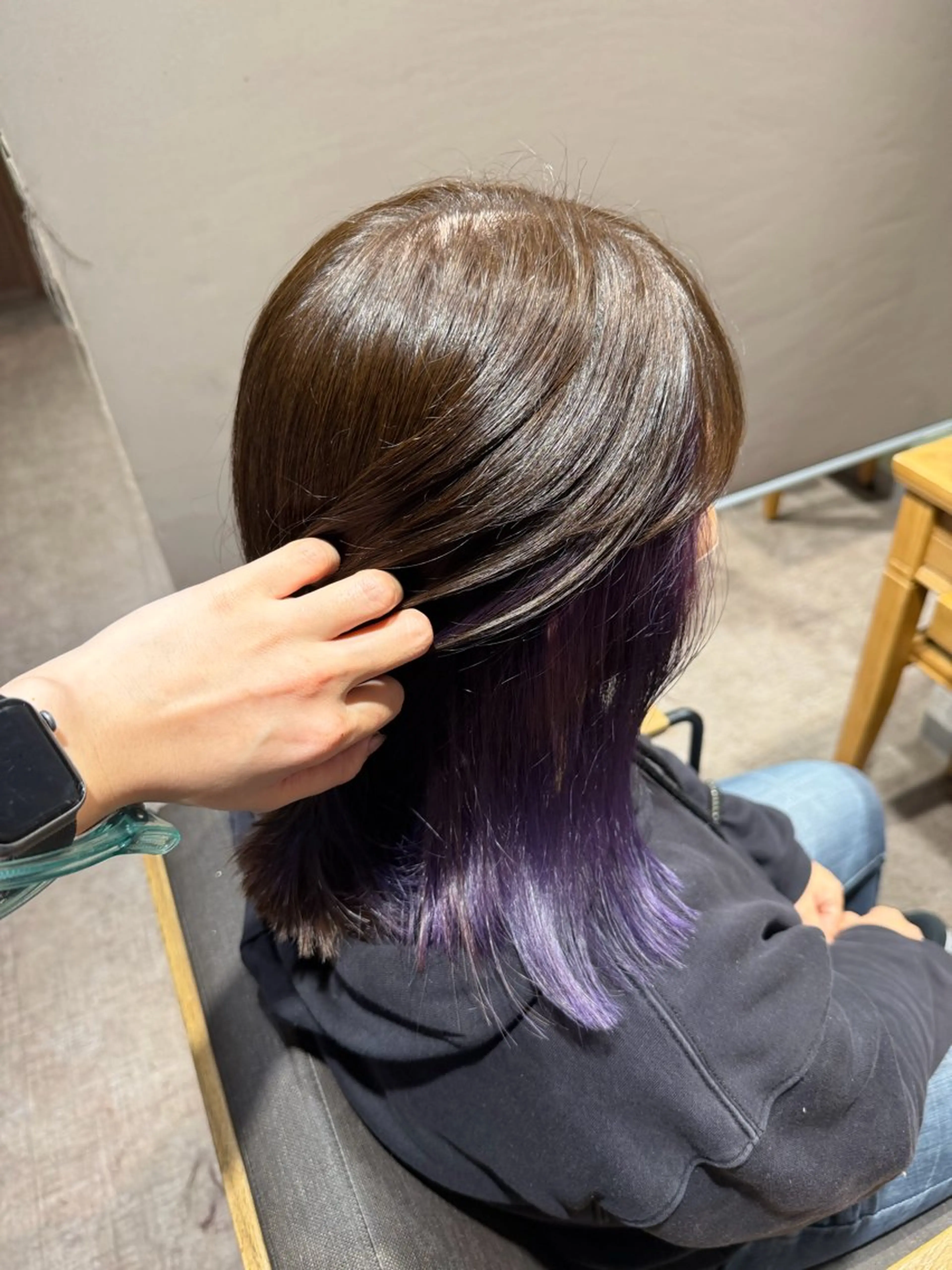 ミディアム カラー ヘアカラー marshu / Yukaのヘアスタイル