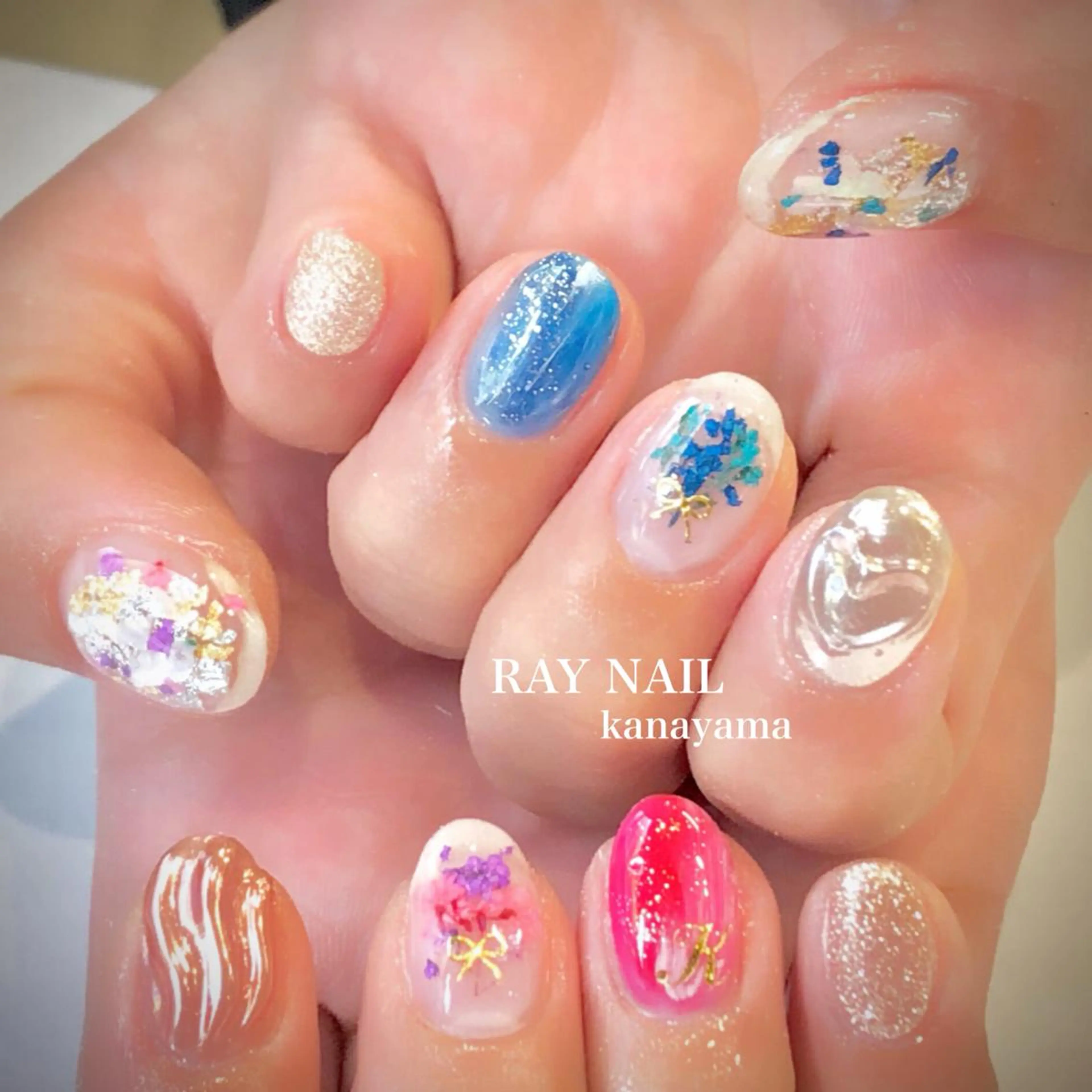 ネイル Arowa 伊田のネイルデザイン