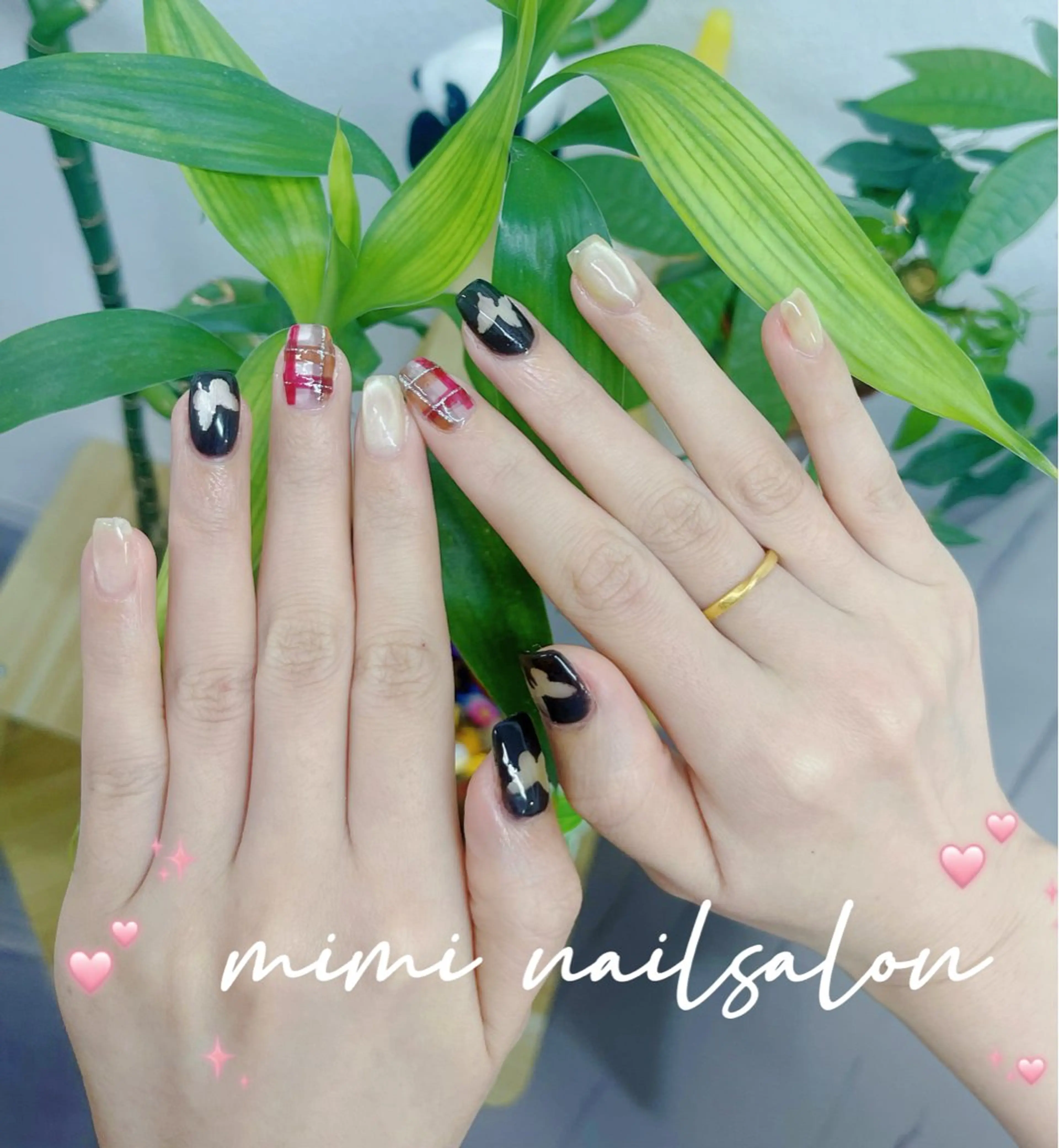 ネイル 持ち込み スカルプ長さ出し専門店　MIMI nailsalon 上野店所属・RIN Amiのネイルデザイン