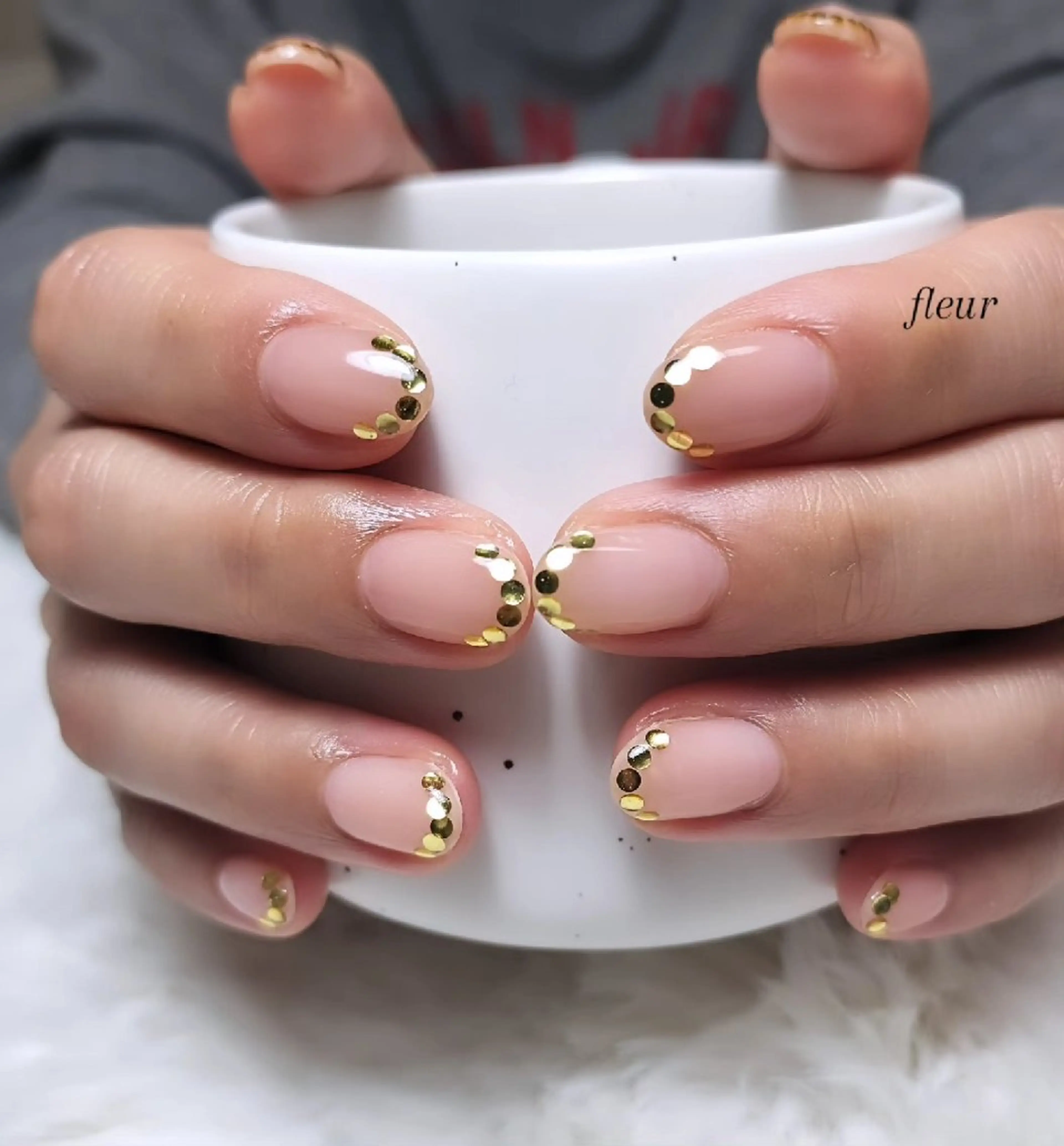 ネイル ホログラムネイル キラキラネイル 冬ネイル クリスマス megumi. sのネイルデザイン