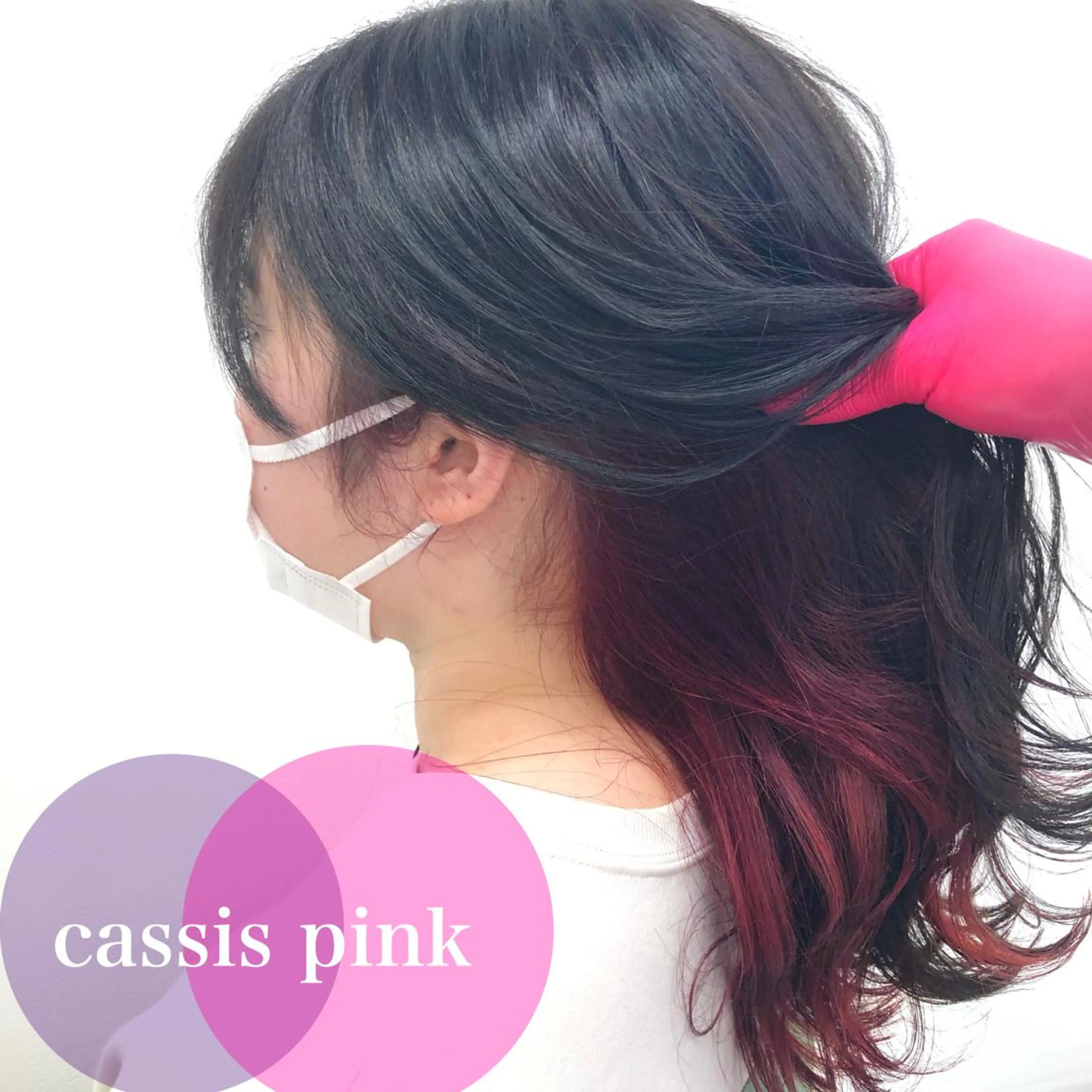 ショート カラー パーマ キッズ ネイル マツエク・マツパ 🦋透明感グレージュ /韓国レイヤー🦋のヘアスタイル