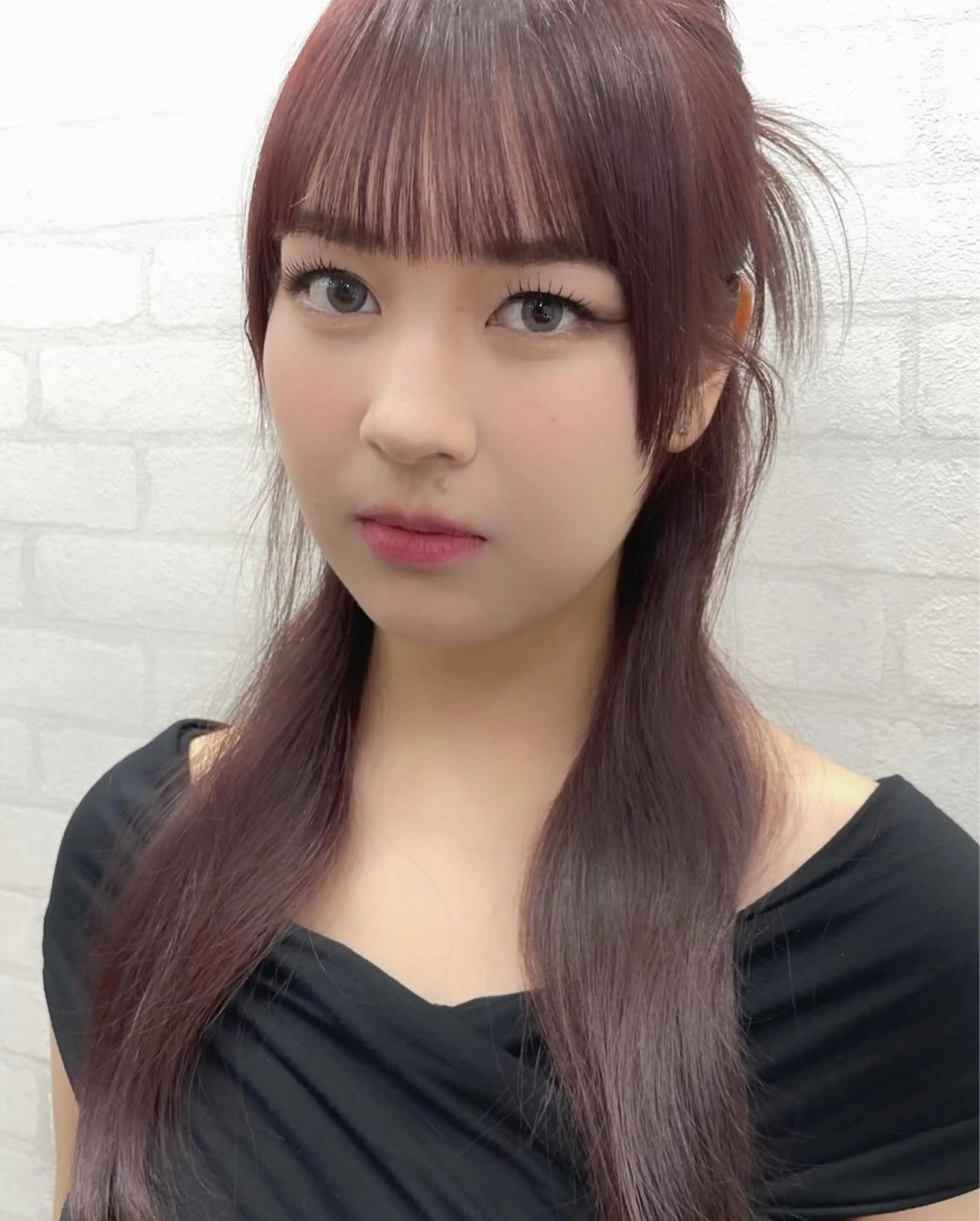 ケアカラー✨&前髪カットの写真