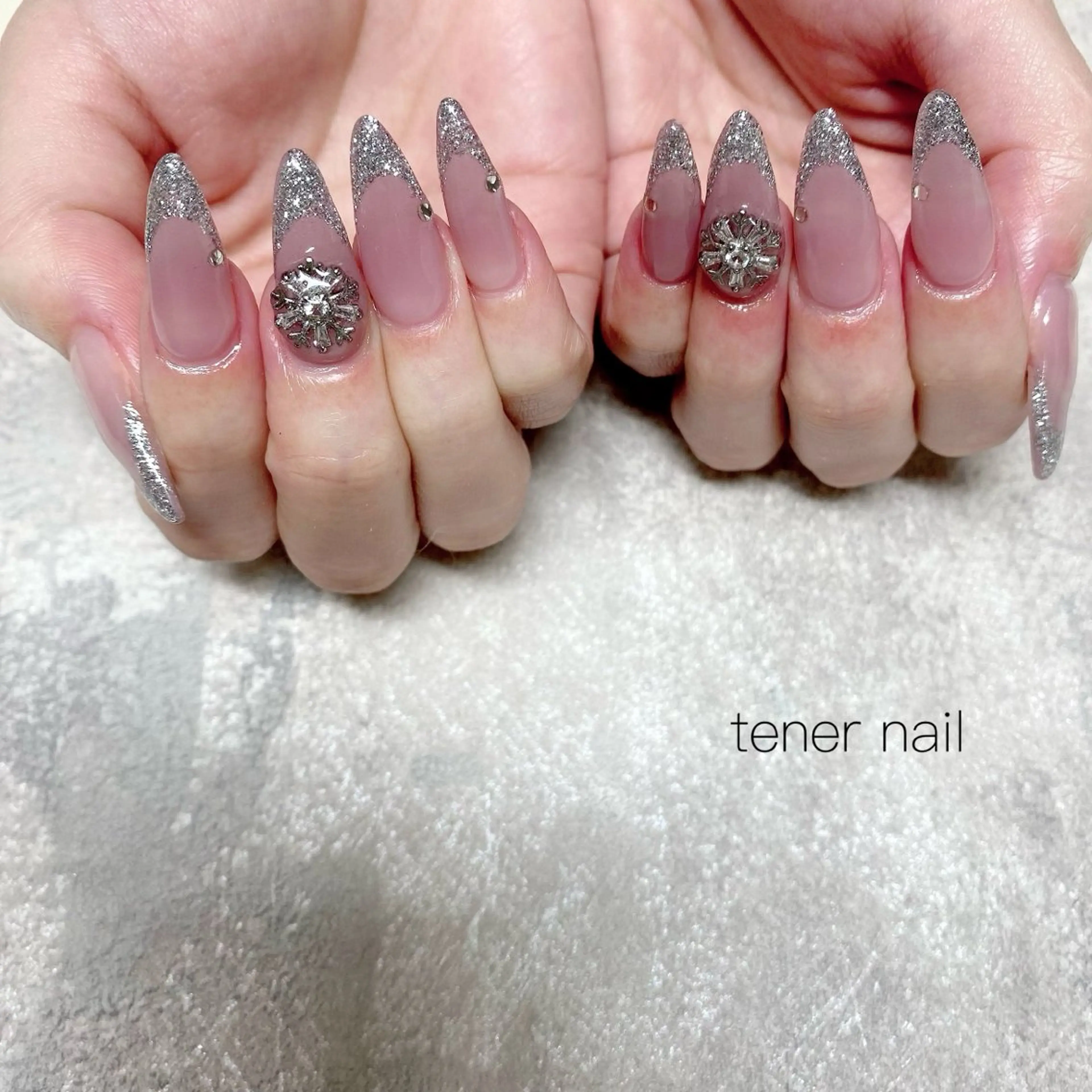 ネイル スカルプネイル ワンホンネイル ハンドネイル tener  nail  テネルネイル所属・テネルネイル tener nailのネイルデザイン