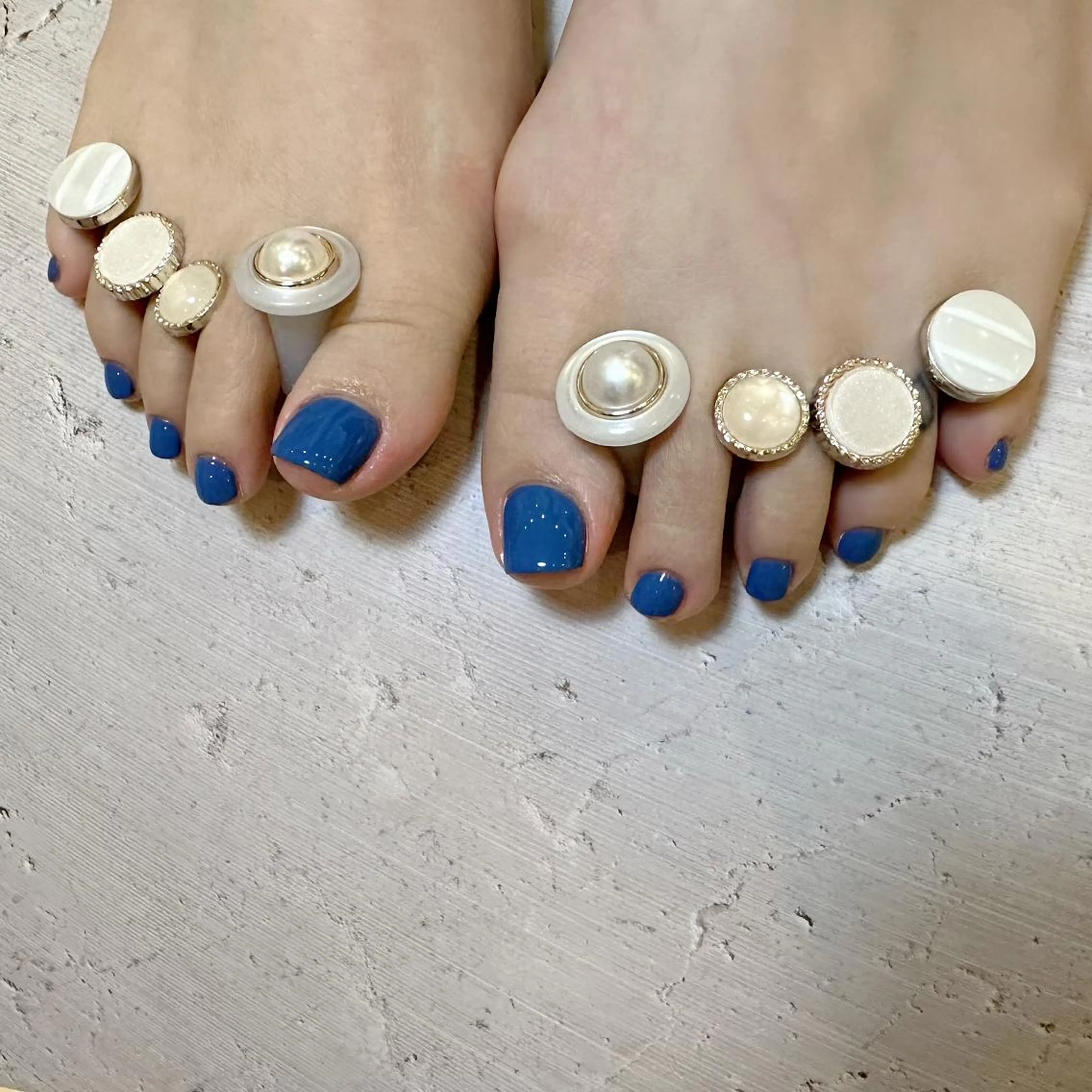 フットワンカラー(オフあり)💙1ヶ月以内リピートのお客様限定で1000円OFFさせていただきます！の写真