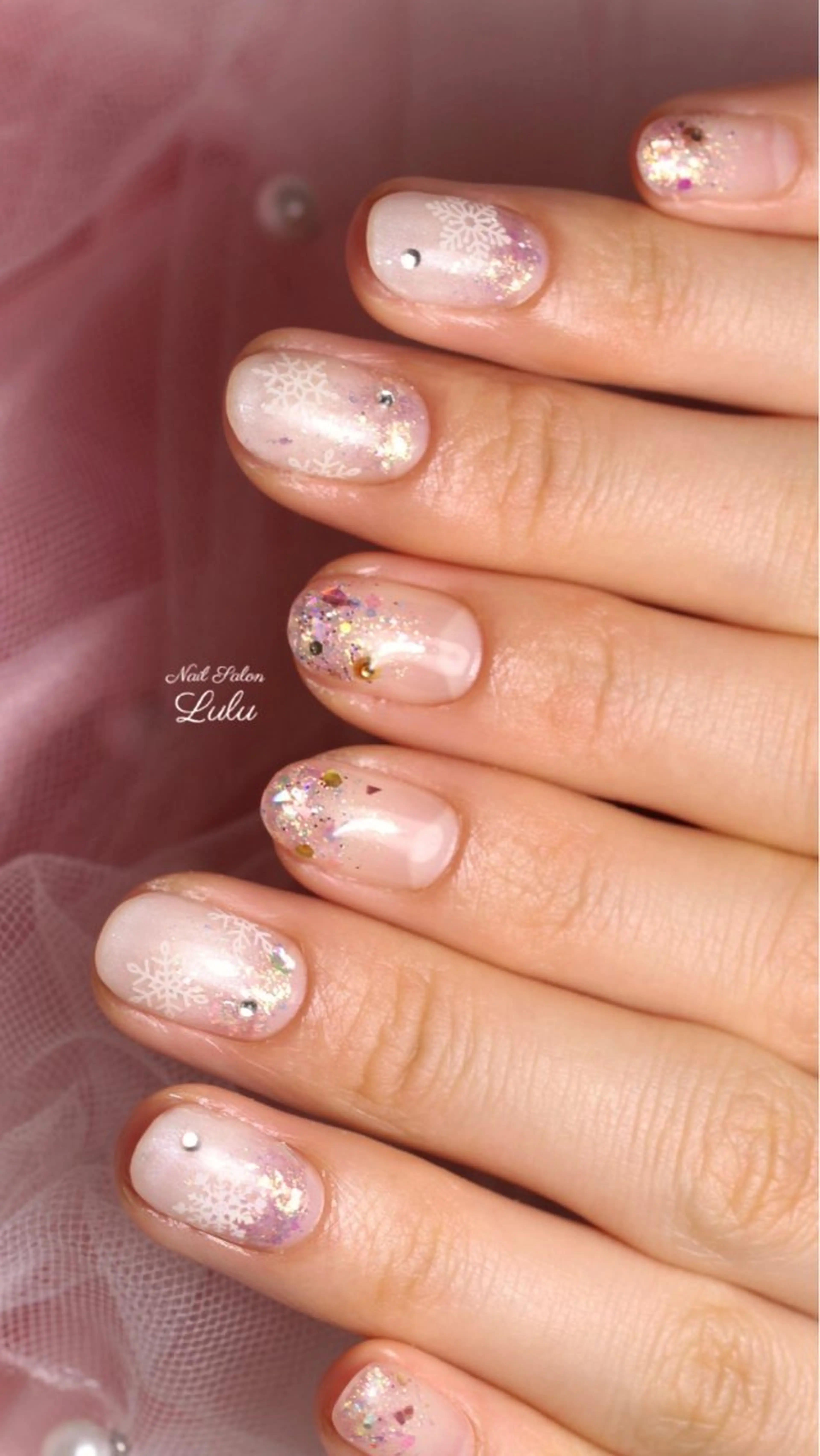 ネイル ハンドネイル Lulu nail salon 南堀江店所属・西村 あやかのネイルデザイン